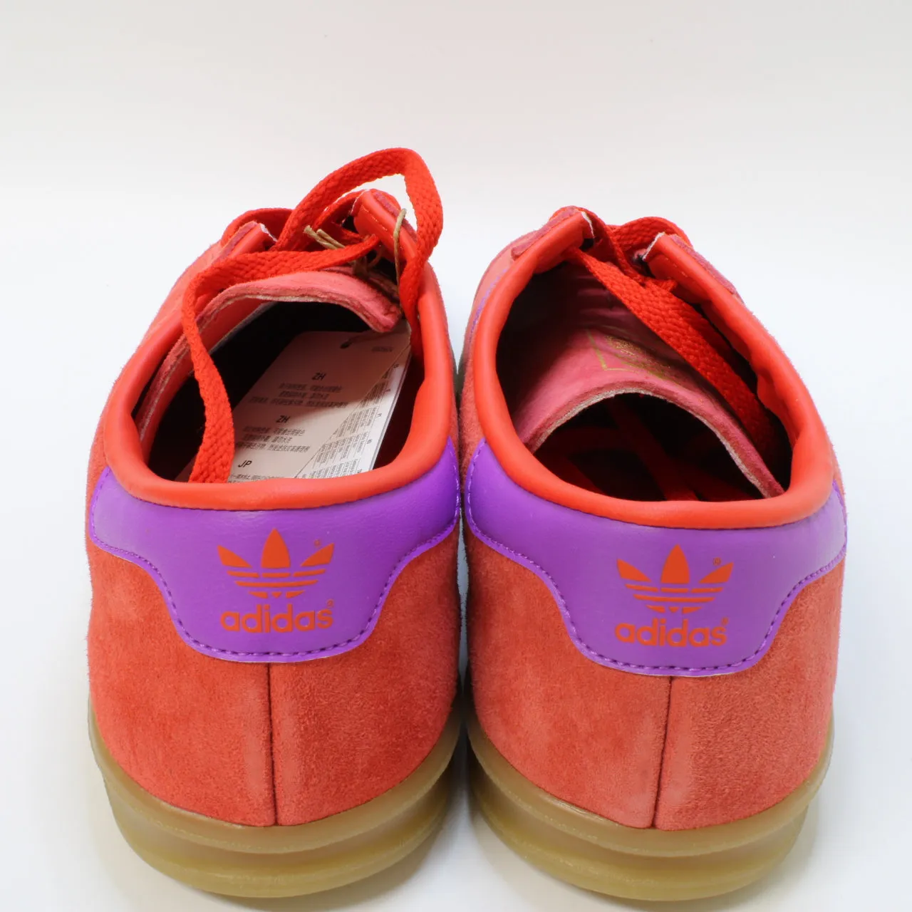 adidas Hamburg Red Purple Burst Gum Uk Size 6