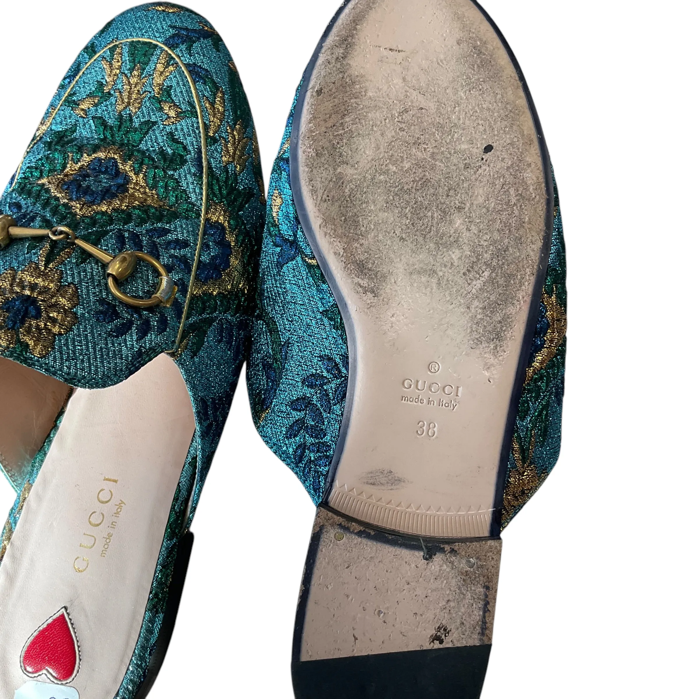 Authentic SIZE 38 Gucci Shoes European Size.