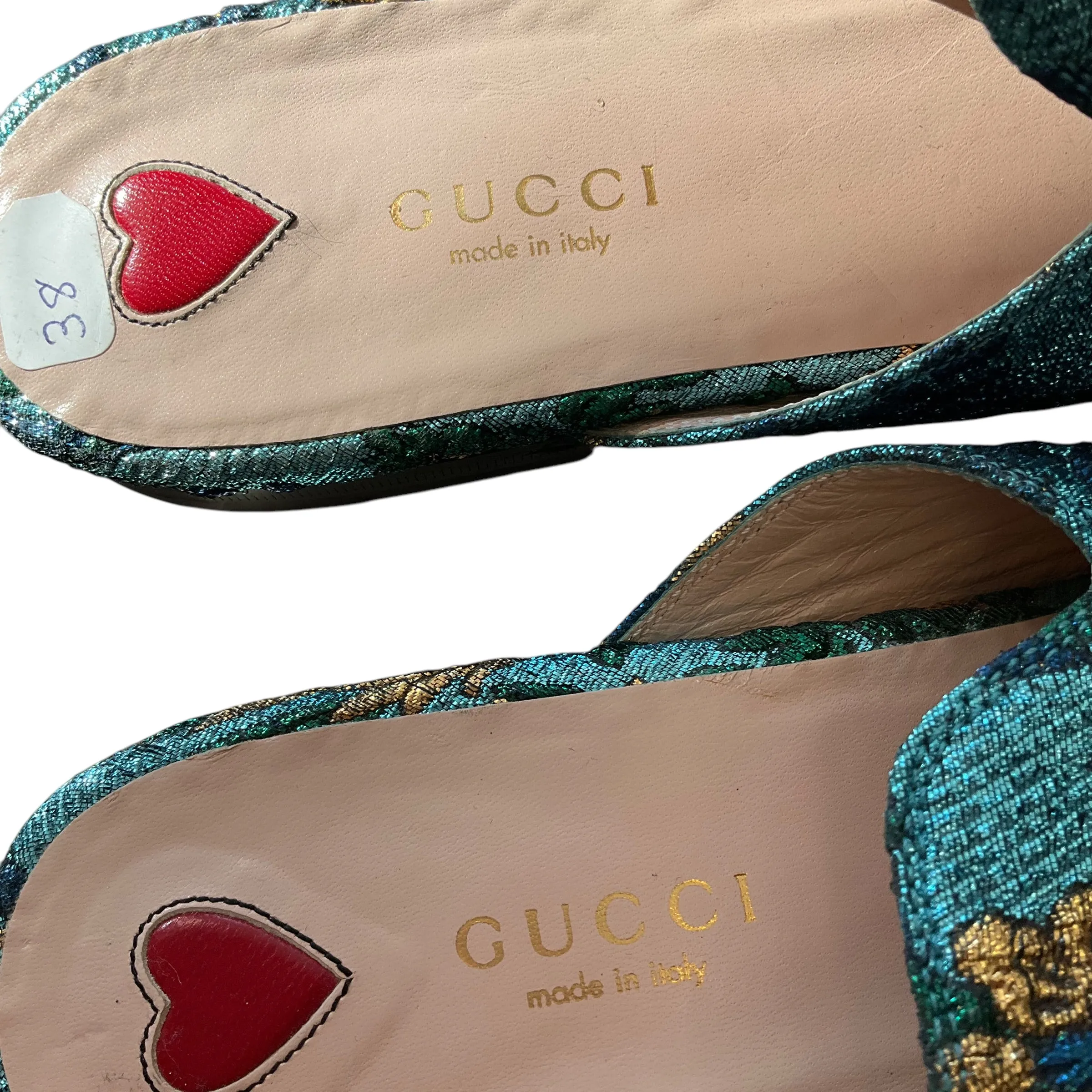 Authentic SIZE 38 Gucci Shoes European Size.