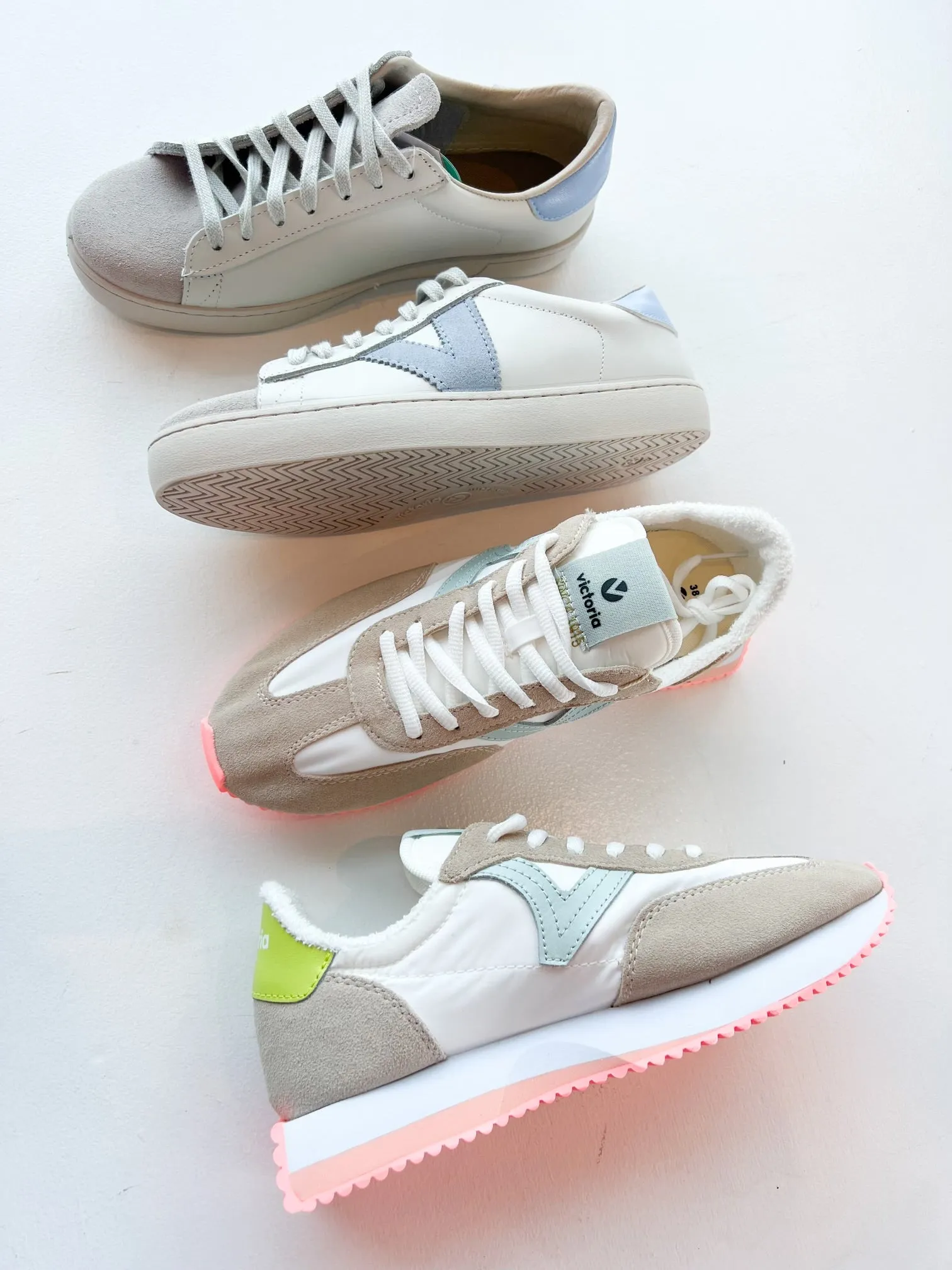 Berlin Leather Blue Sneaker