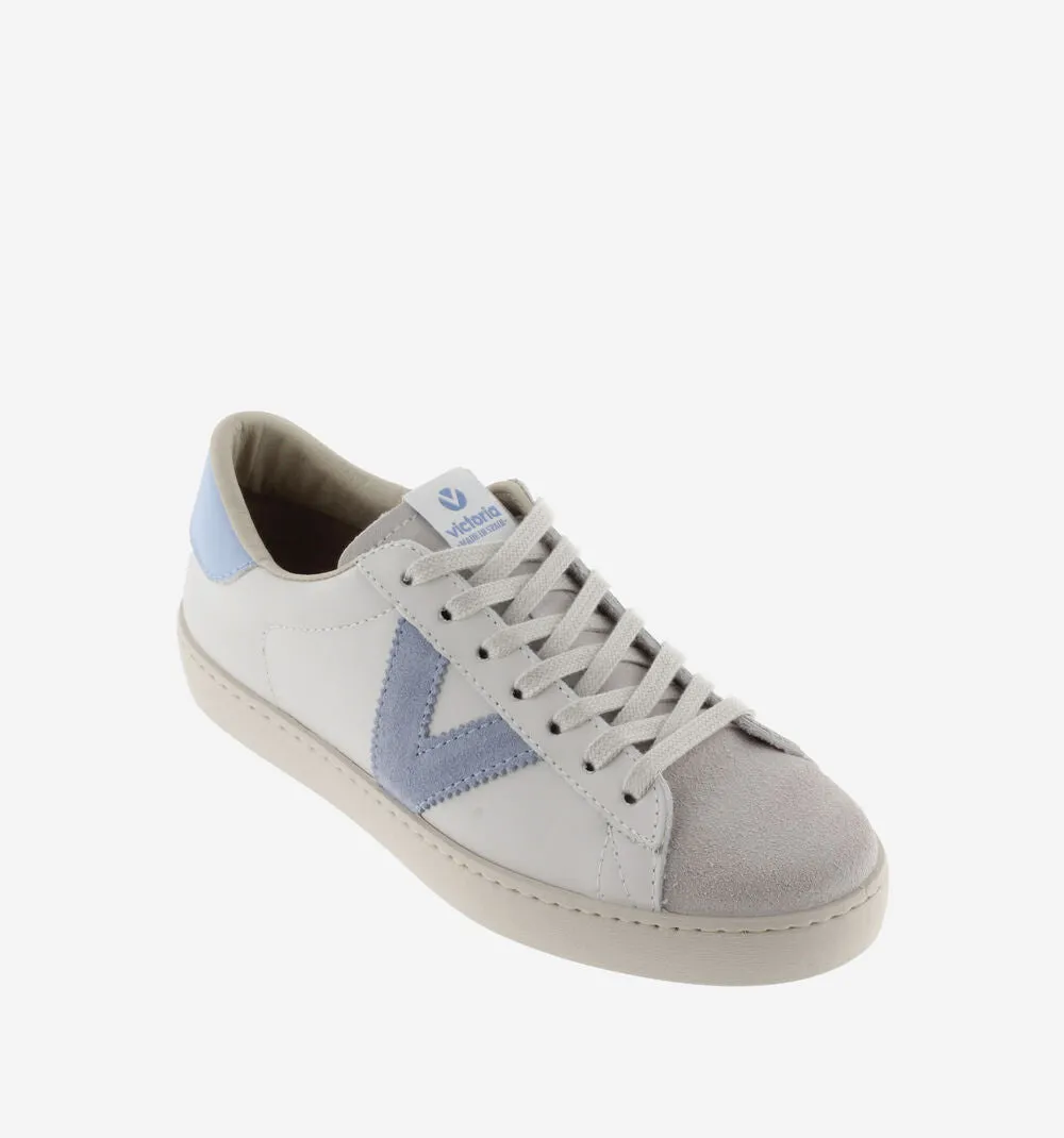 Berlin Leather Blue Sneaker