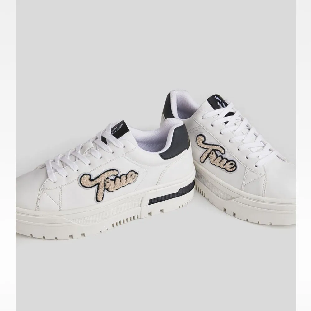 Bershka- Platform trainers with patch