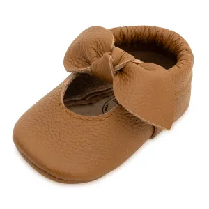 BirdRock Baby - Brown Knot Moccasins