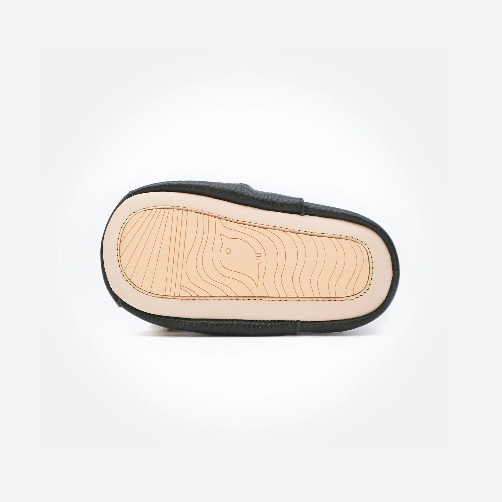 Bora Moccasins Sandals - Black