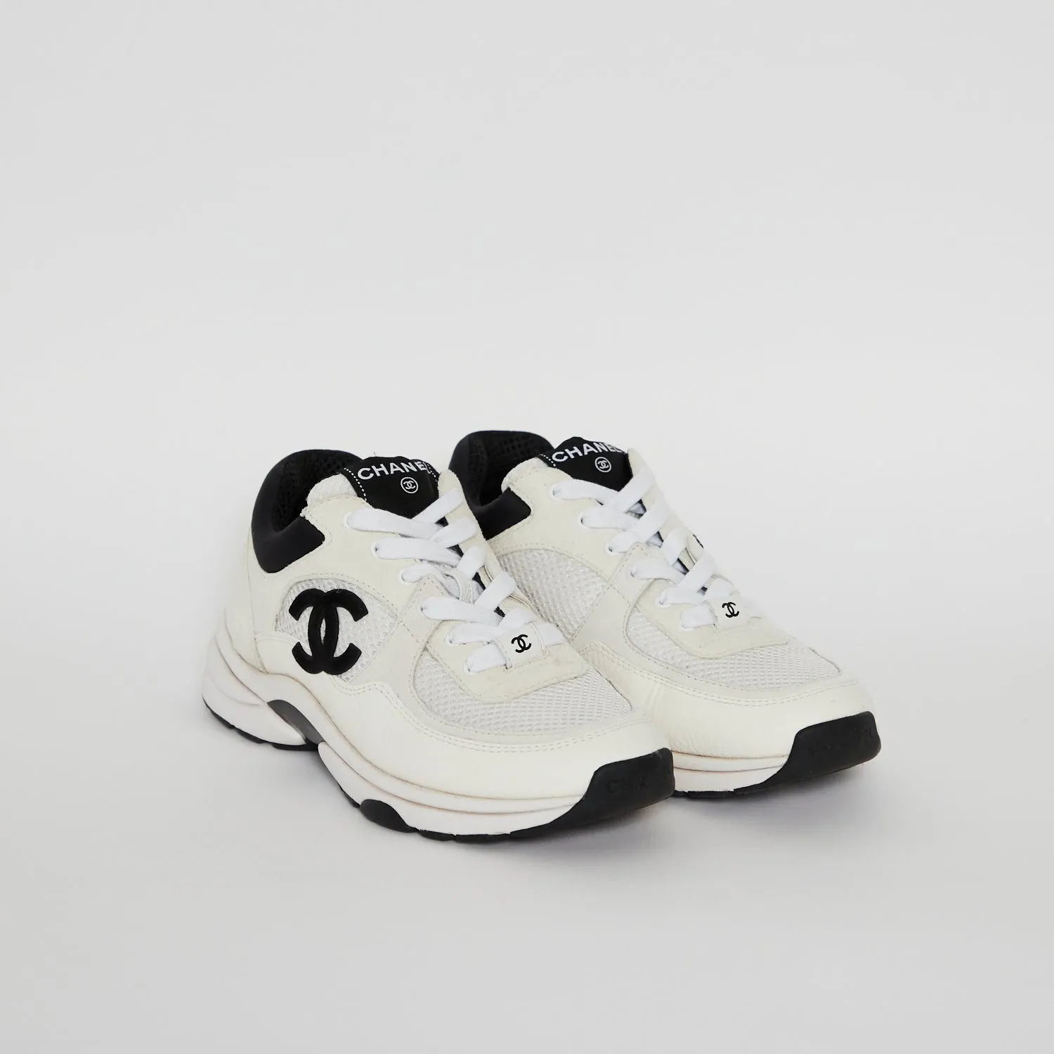 Chanel Trainers Sz 37