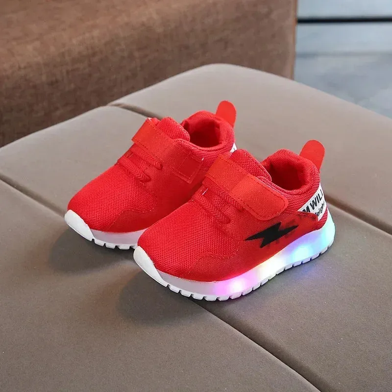 Children's LED Sneakers – Glowing Casual Shoes for Boys and Girls