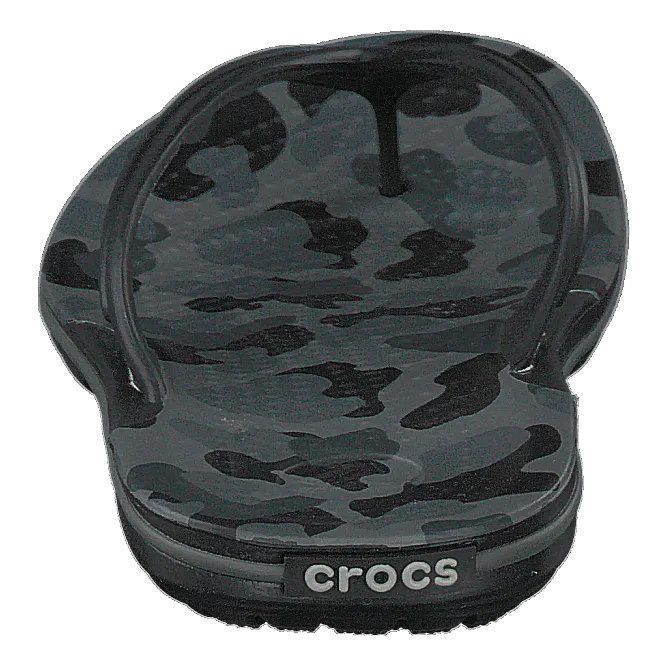 Crocband Seasonal Graphic Flip Slate Grey/black