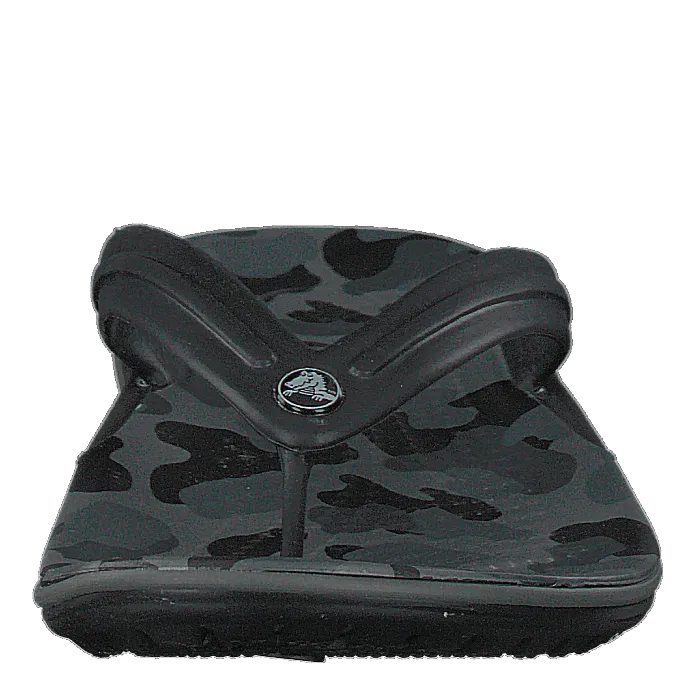 Crocband Seasonal Graphic Flip Slate Grey/black