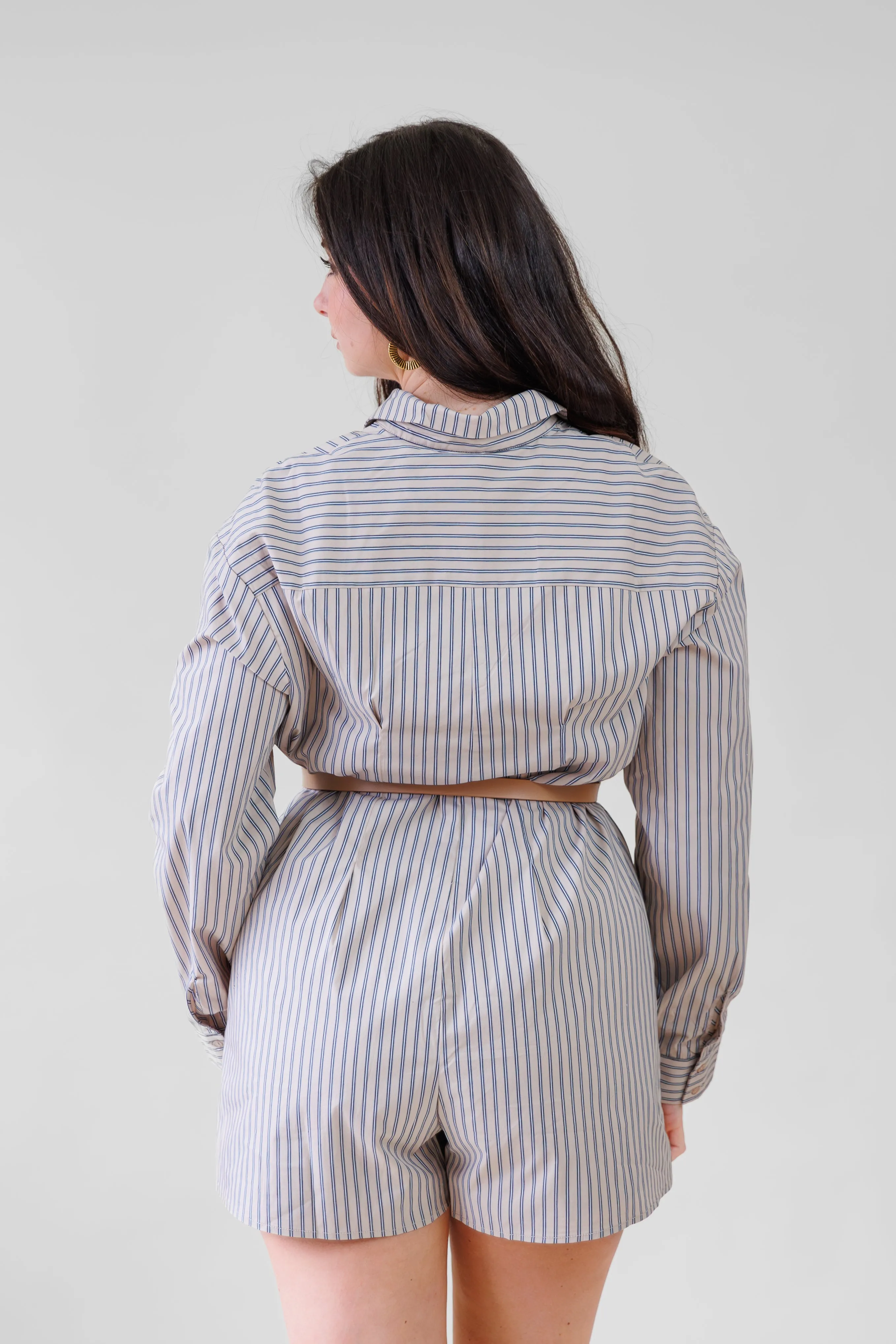 JANE STRIPED ROMPER