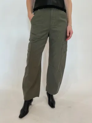 Marcelle Low Slung Easy Cargo Pants - Dogwood