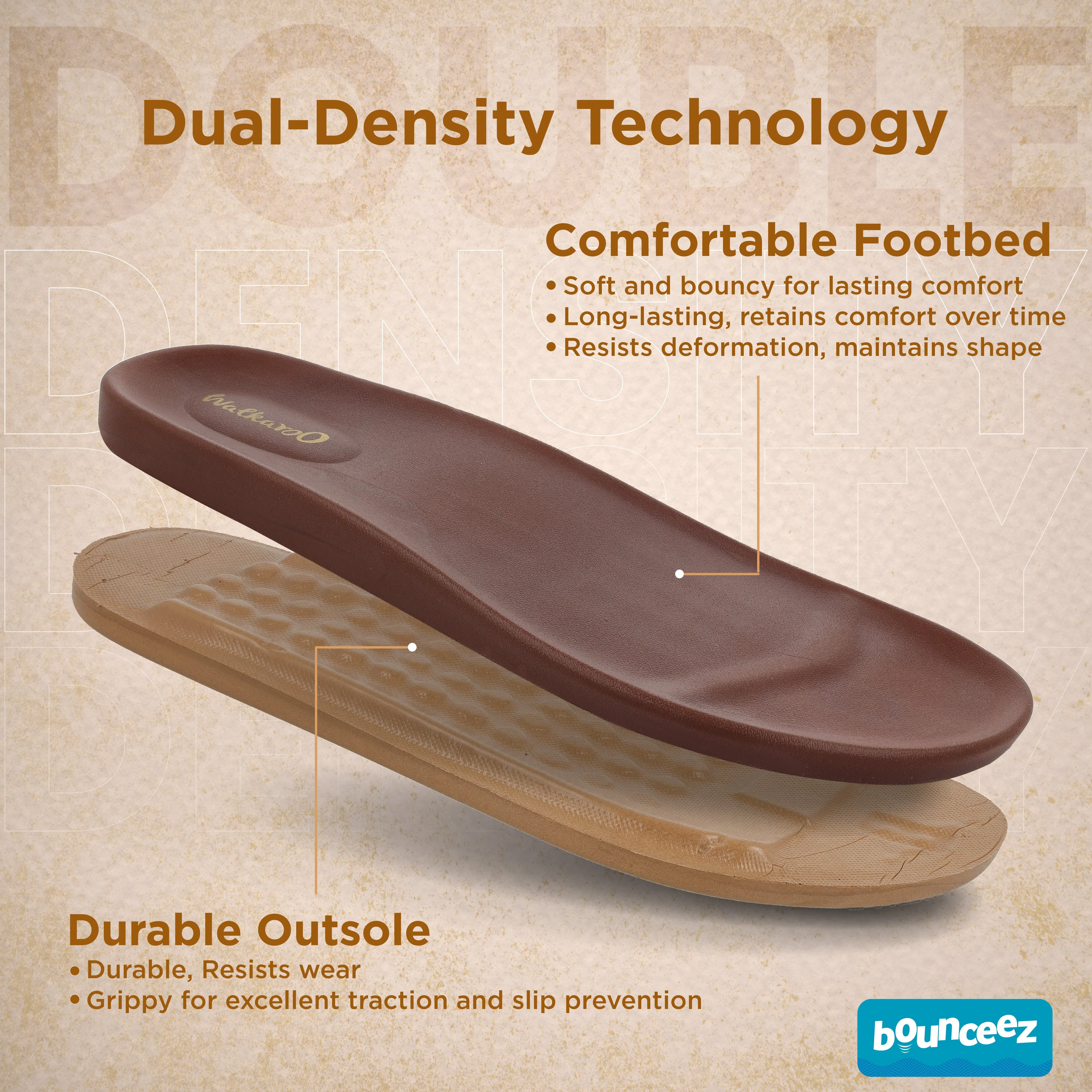 Men's Daily Wear Comfort Sandals - WE1353 Brown