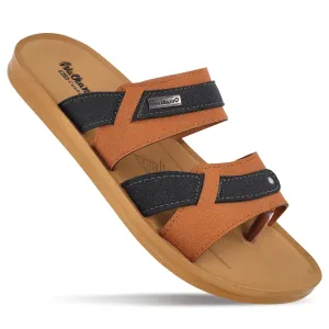 Men's Daily Wear Comfort Sandals - WGB53064 Tan Black