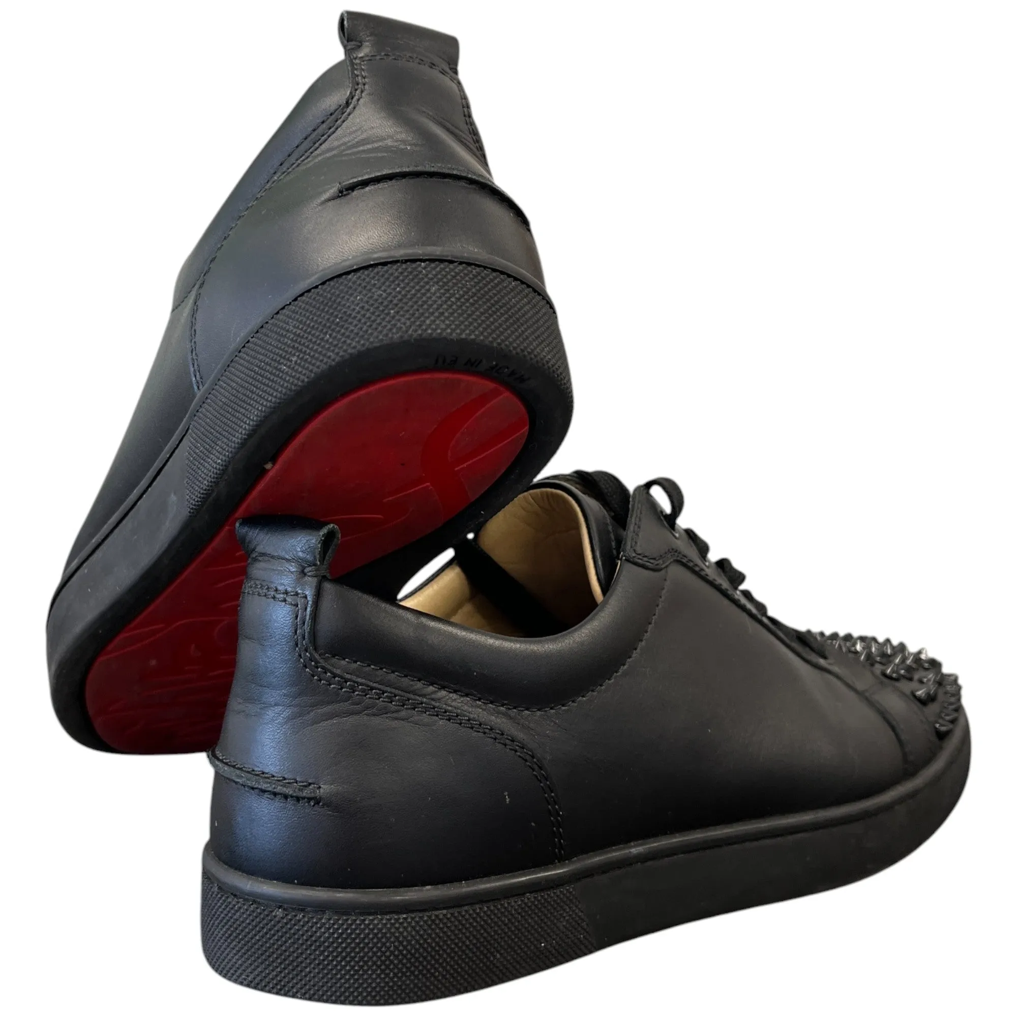 Men's Louis Junior Spikes Low Trainers Black Size EU 40.5 / UK 6.5