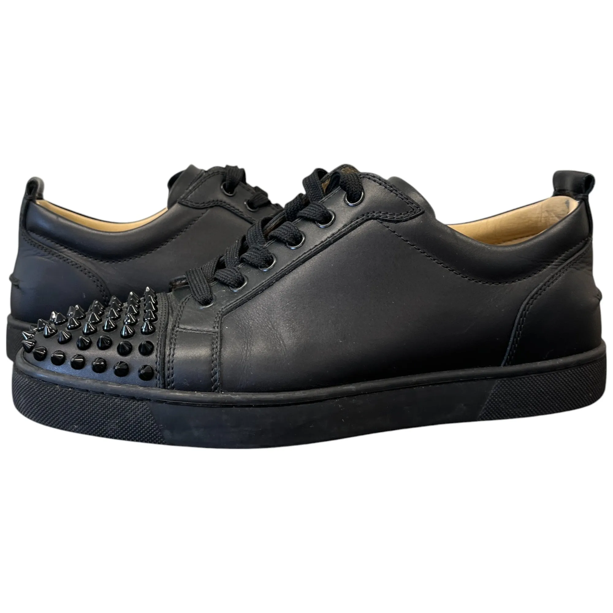 Men's Louis Junior Spikes Low Trainers Black Size EU 40.5 / UK 6.5