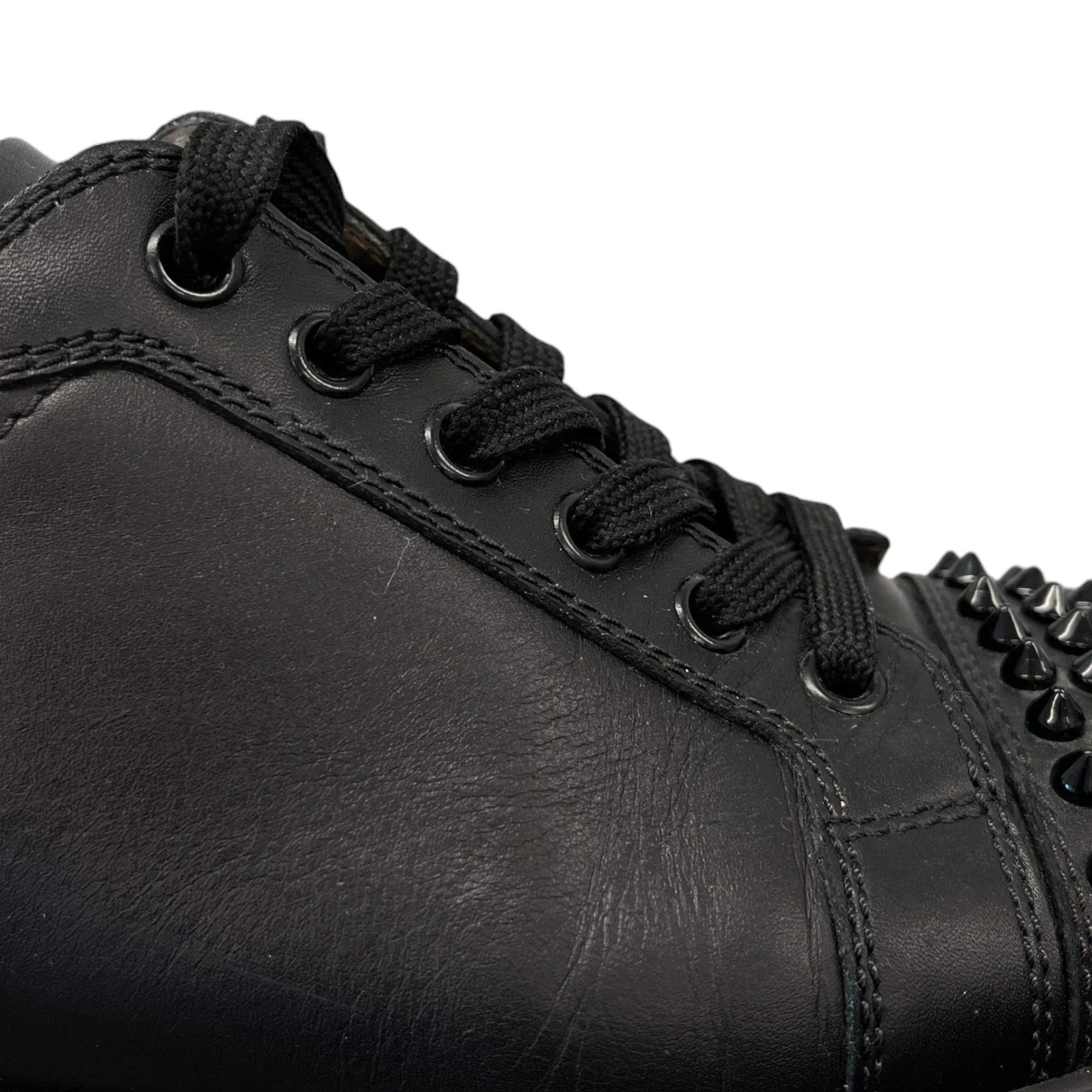 Men's Louis Junior Spikes Low Trainers Black Size EU 40.5 / UK 6.5