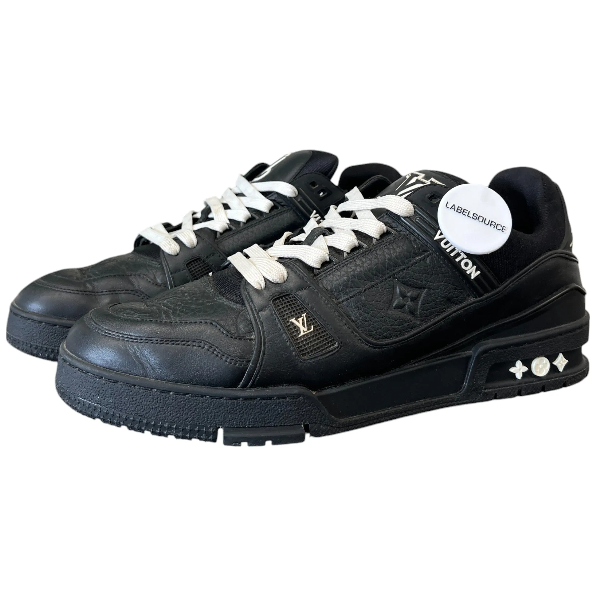 Men's Lv Low Trainers Black Size EU 43.5 / UK 9.5
