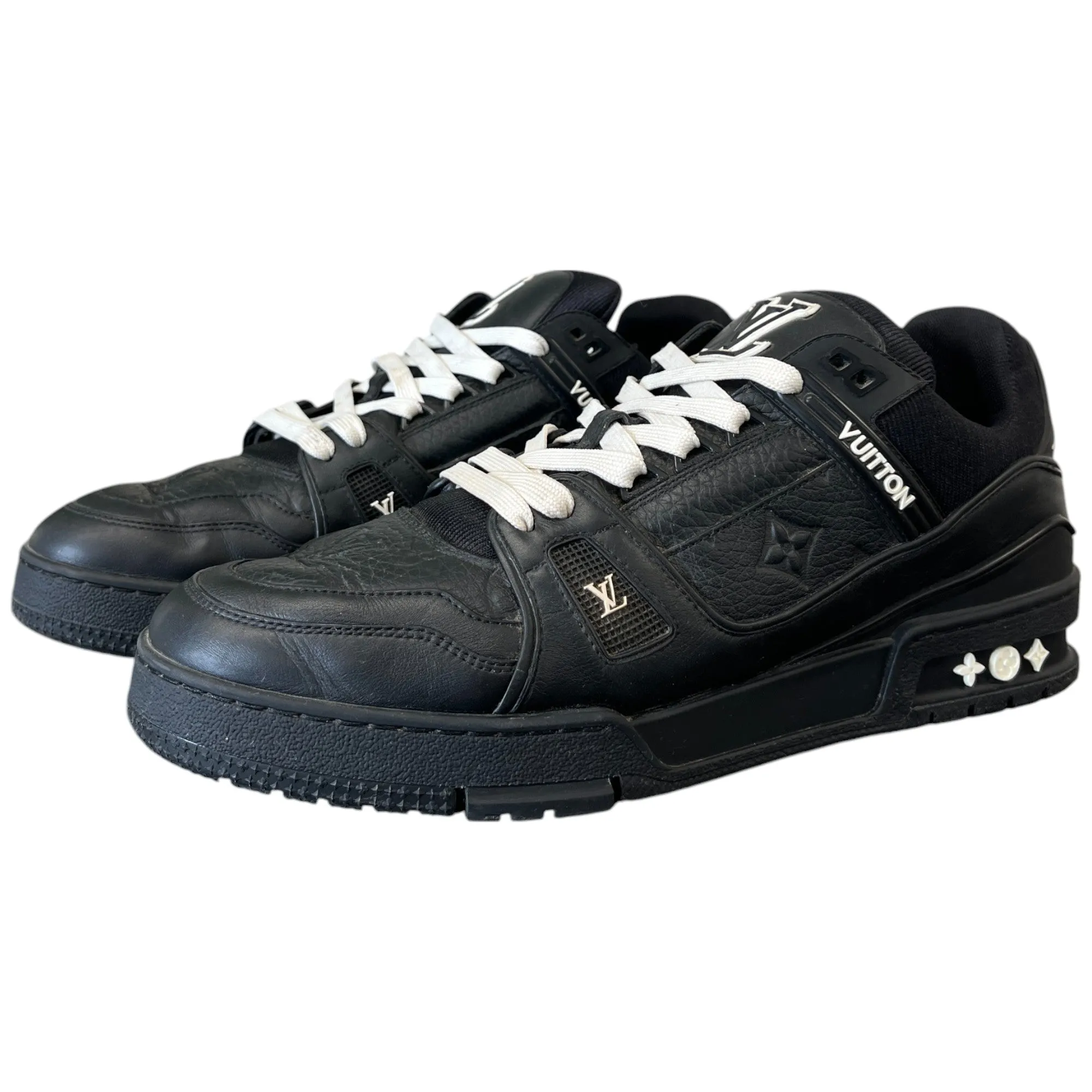 Men's Lv Low Trainers Black Size EU 43.5 / UK 9.5