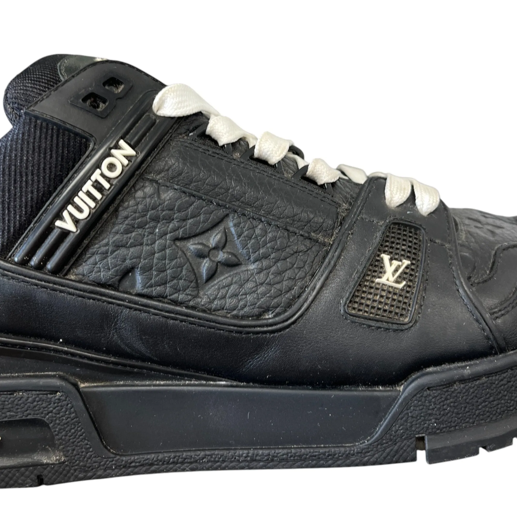 Men's Lv Low Trainers Black Size EU 43.5 / UK 9.5