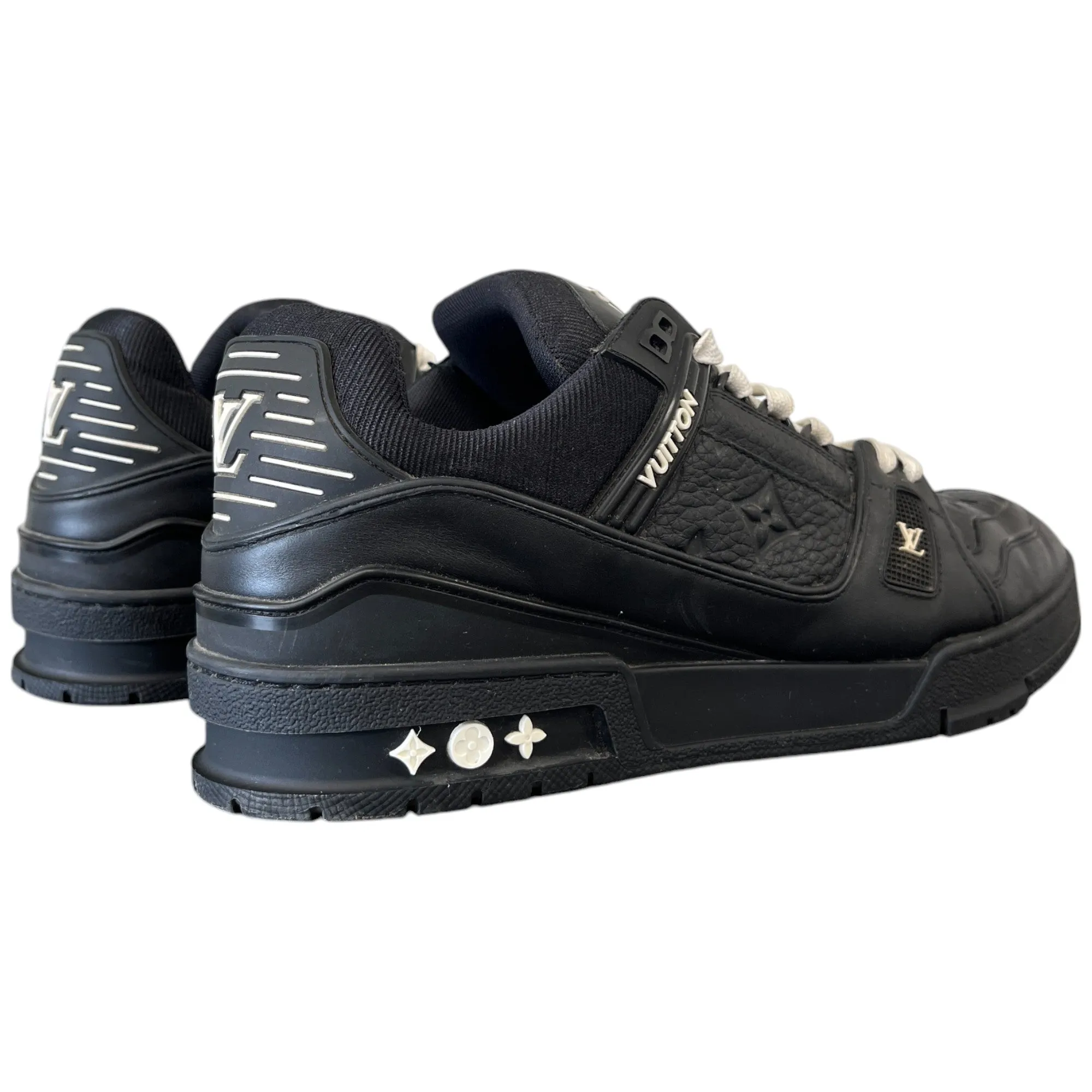 Men's Lv Low Trainers Black Size EU 43.5 / UK 9.5