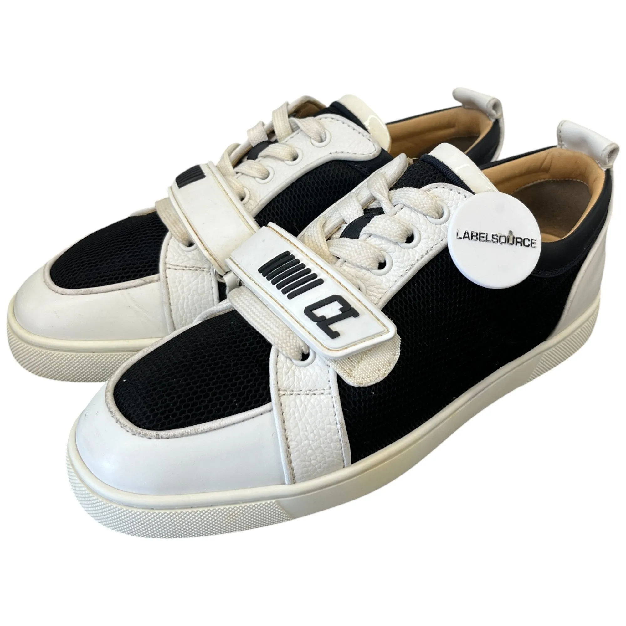 Men's Rantulow Strap Low Trainers Black Size EU 39 / UK 5