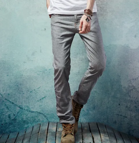 Men’s Summer Cotton & Linen Slim Fit Casual Pants – Lightweight Breathable Trousers for Daily Wear