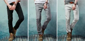 Men’s Summer Cotton & Linen Slim Fit Casual Pants – Lightweight Breathable Trousers for Daily Wear