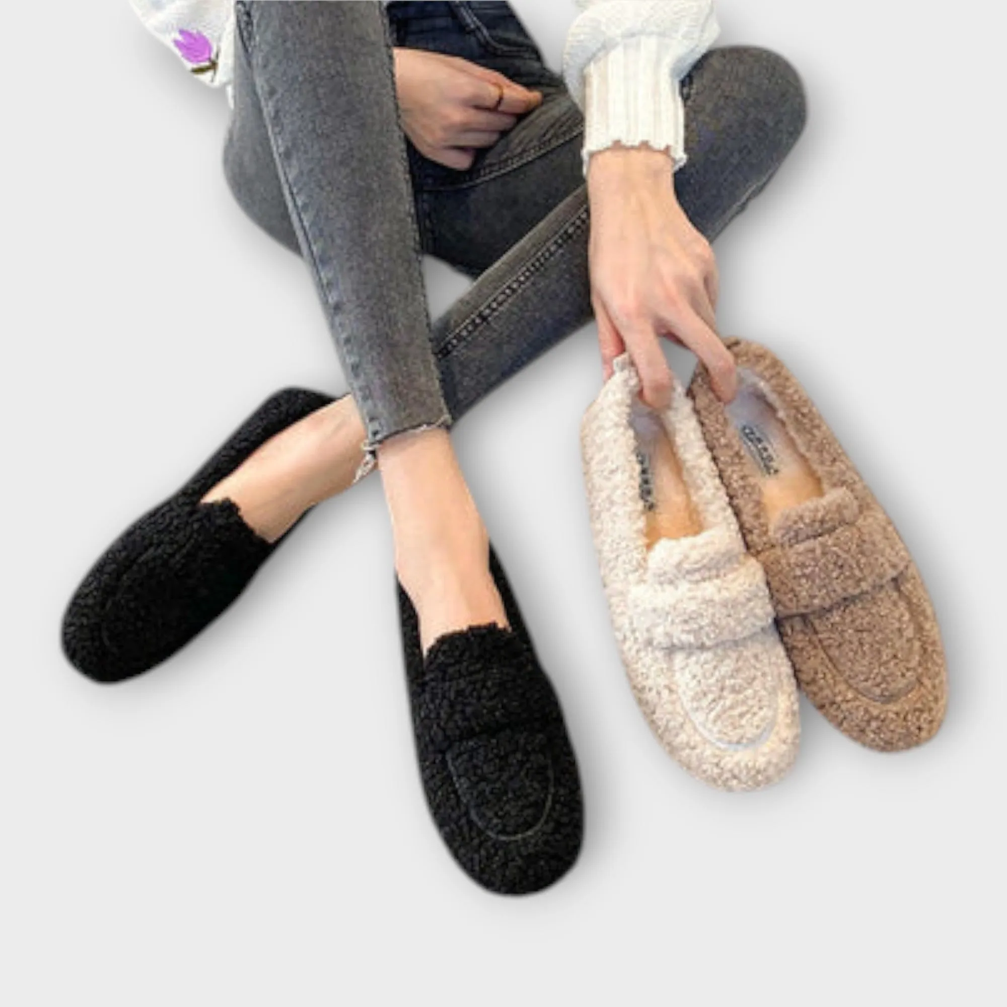 Nala | Plush Flat Shoes