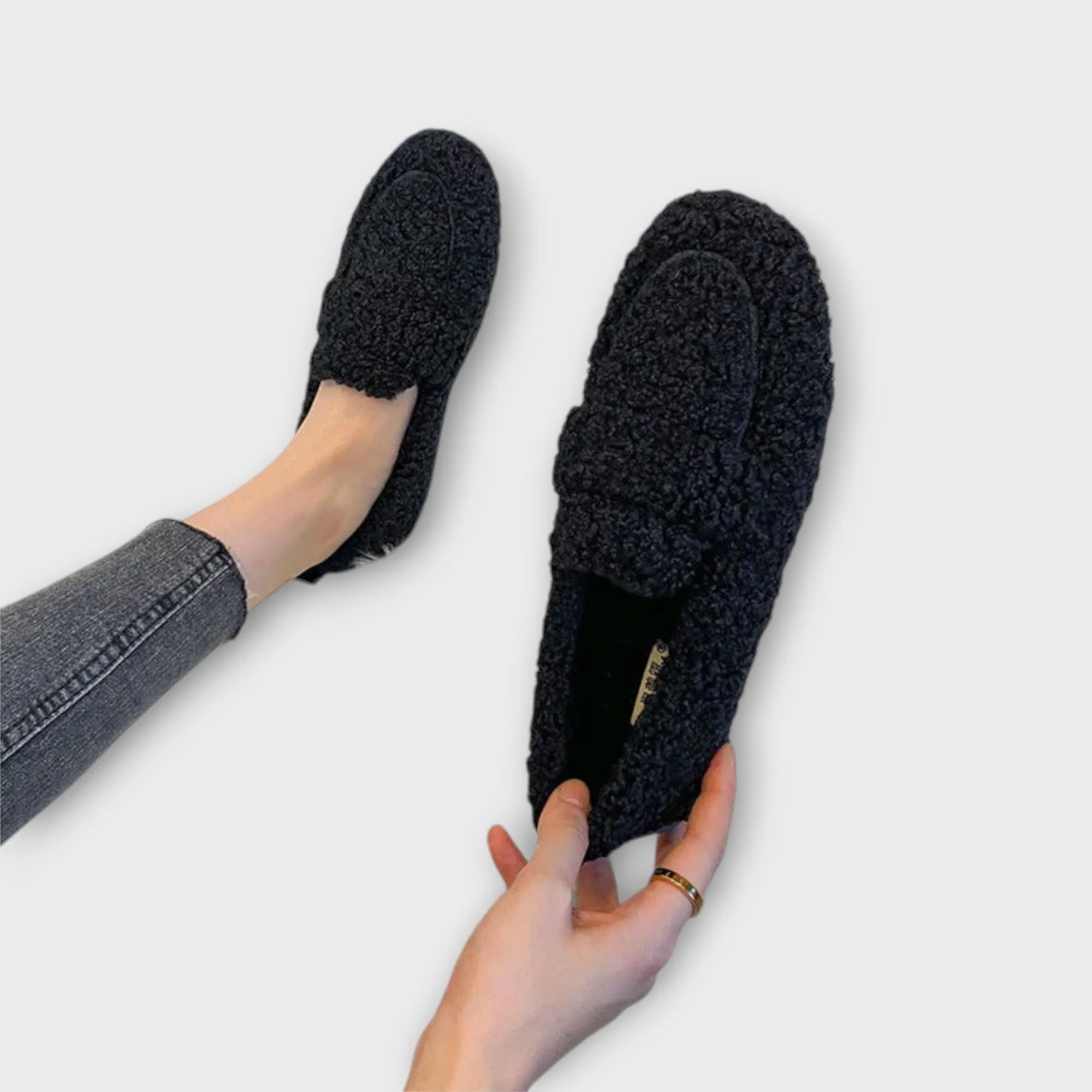 Nala | Plush Flat Shoes