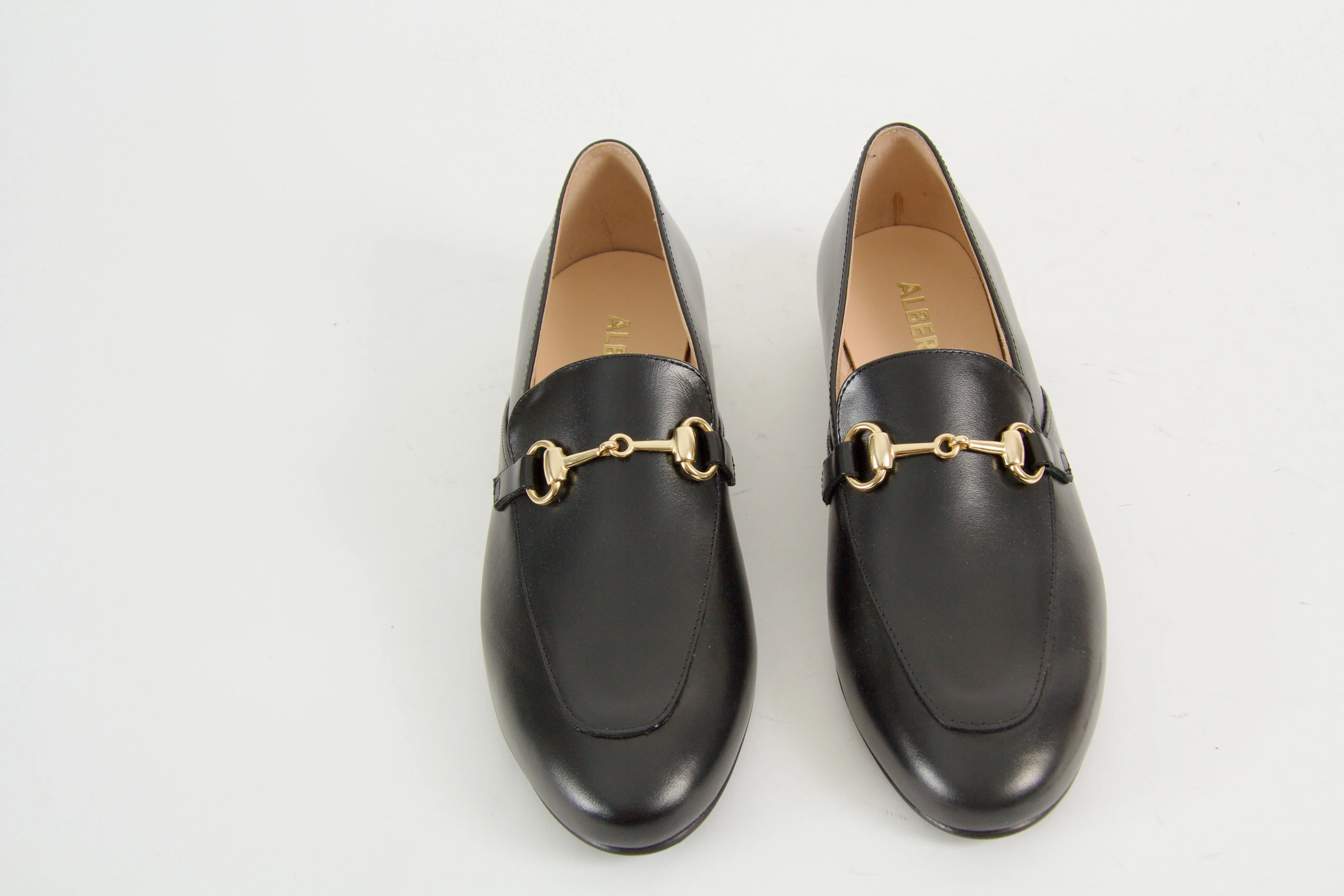 Olympia Black Loafers