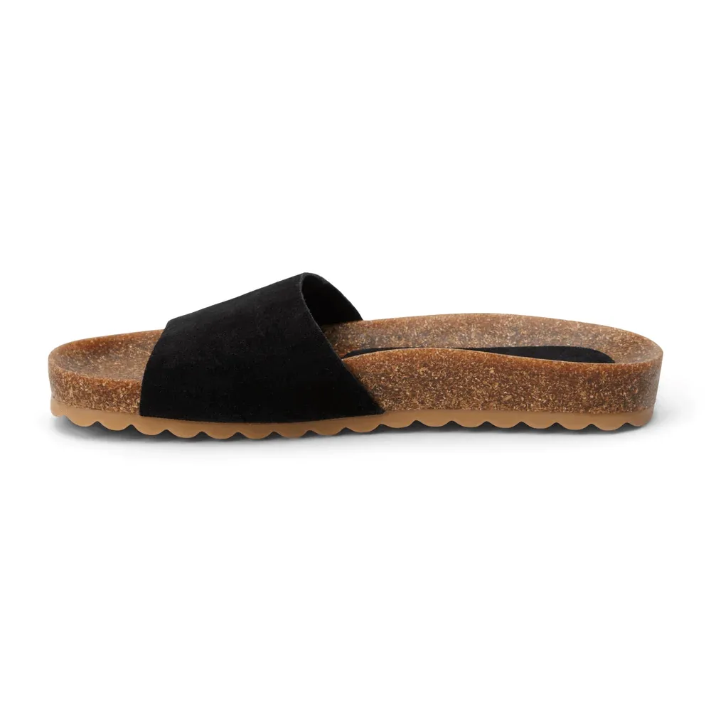 Paradise Slide Sandal-Black FINAL SALE