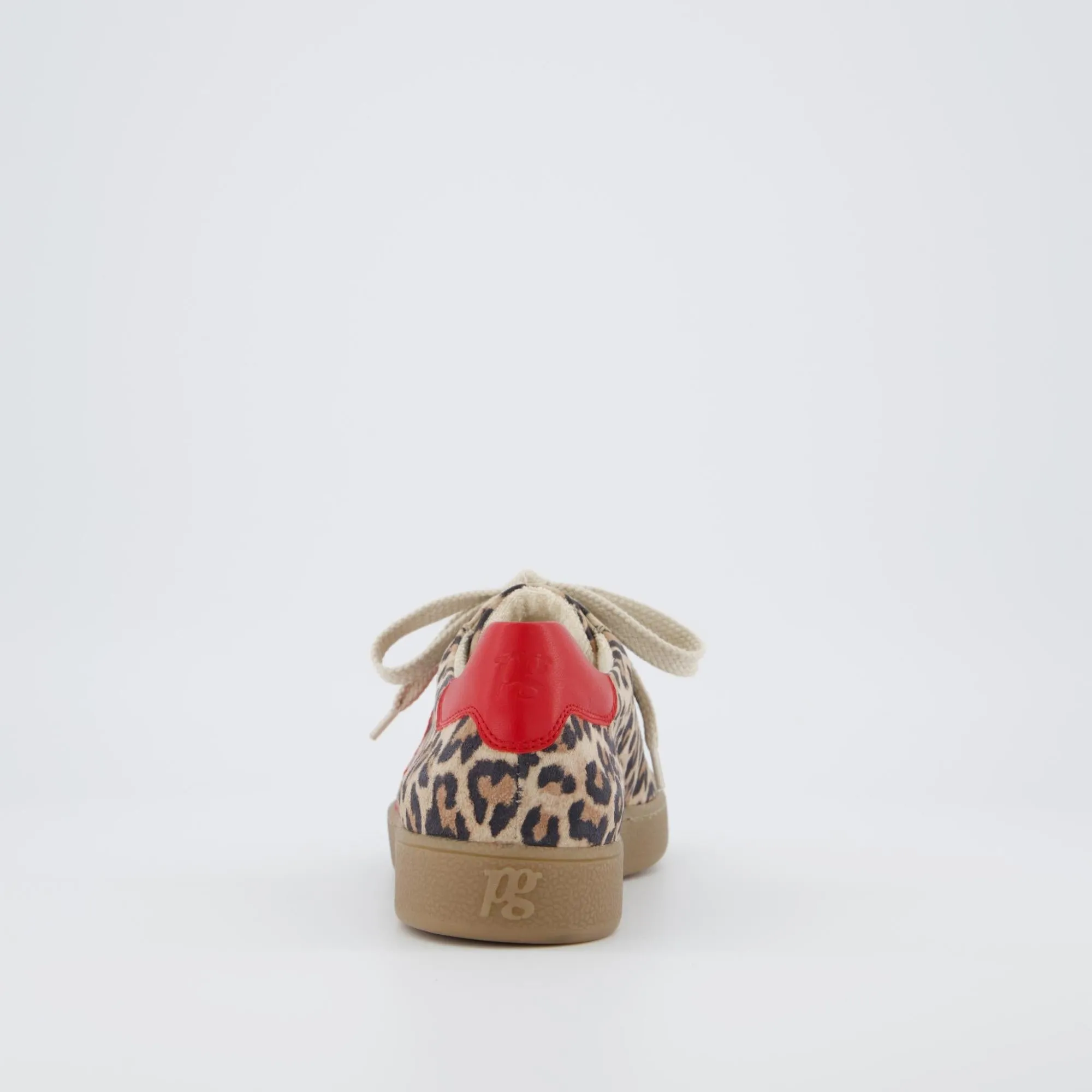 PAUL GREEN Leopard Print Trainer 5464