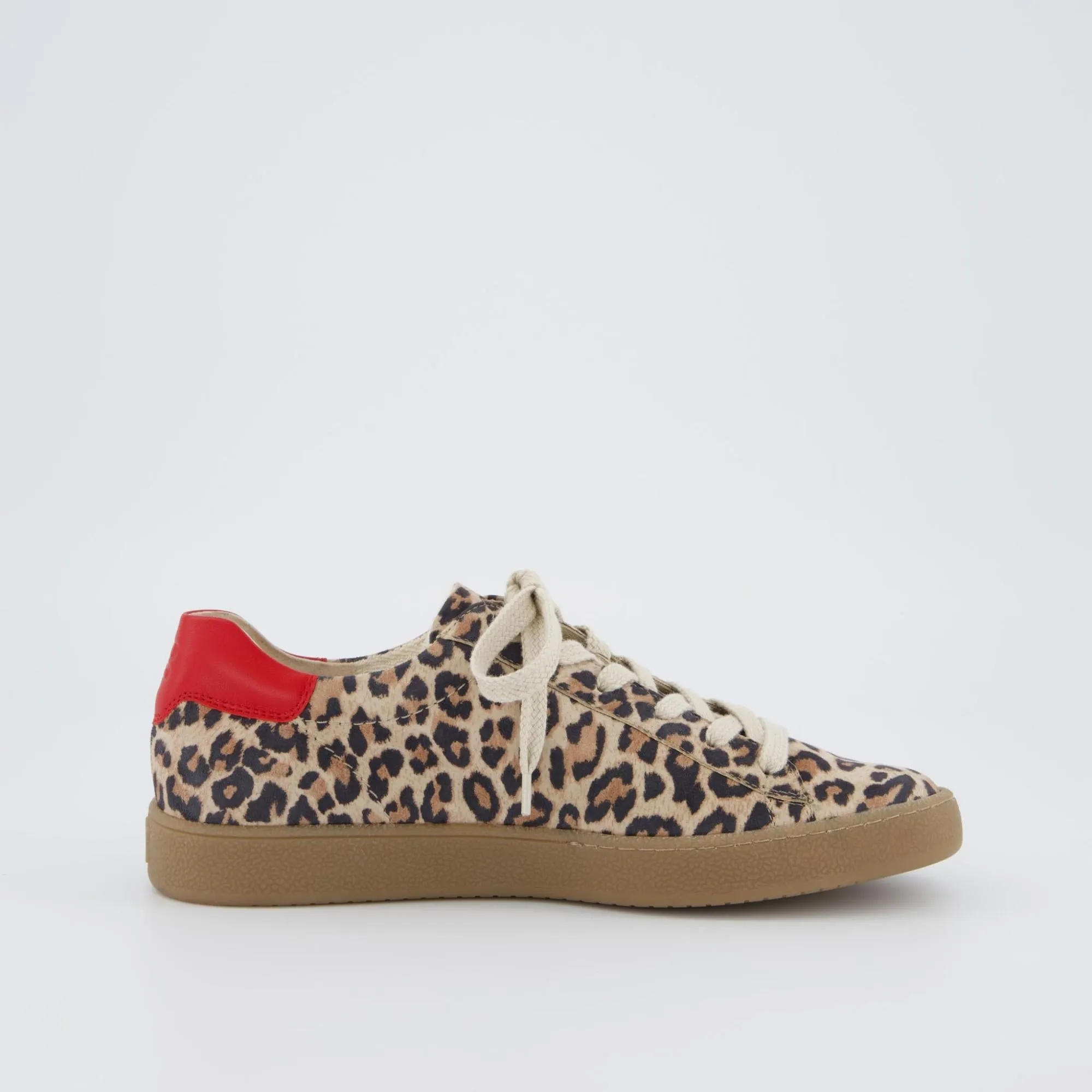 PAUL GREEN Leopard Print Trainer 5464