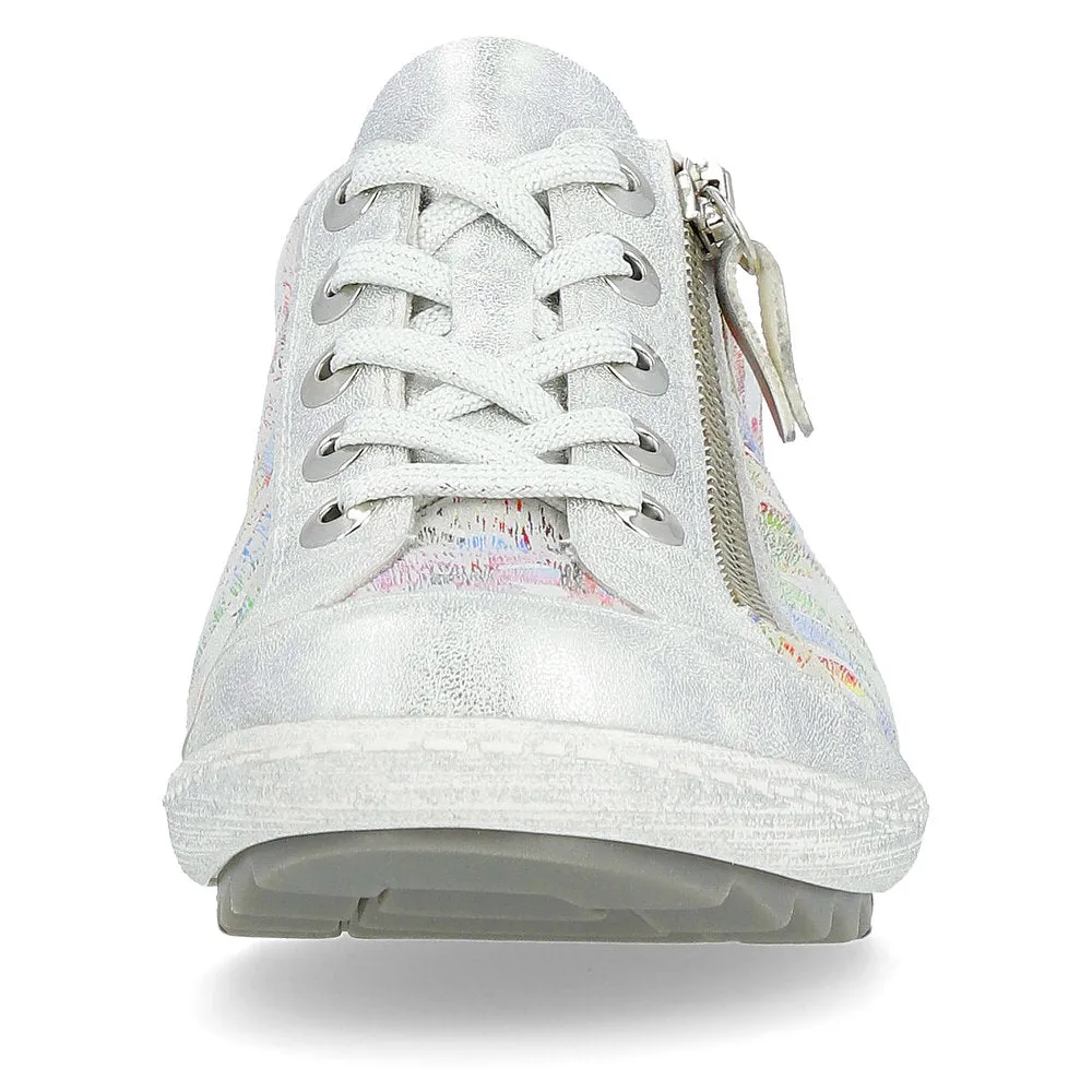 Remonte Ladies Odessa Zip And Lace Up Sneaker
