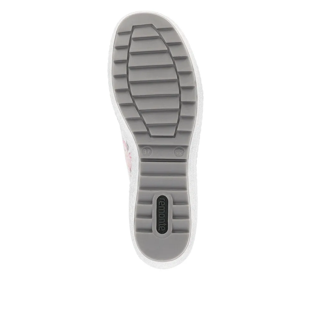 Remonte Ladies Odessa Zip And Lace Up Sneaker