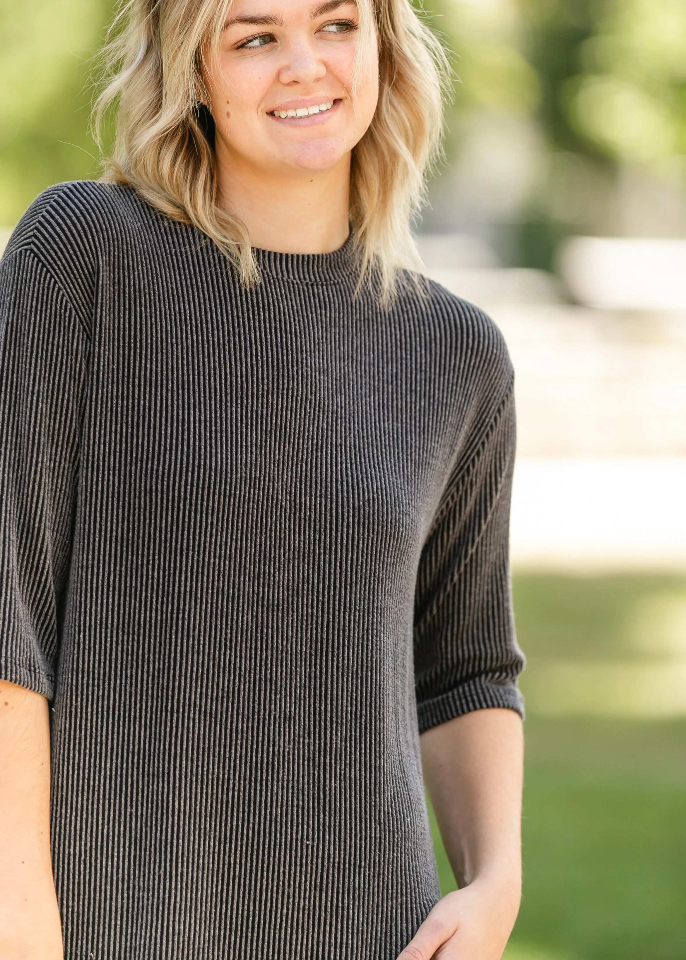 Round Neck Half Sleeve Dress