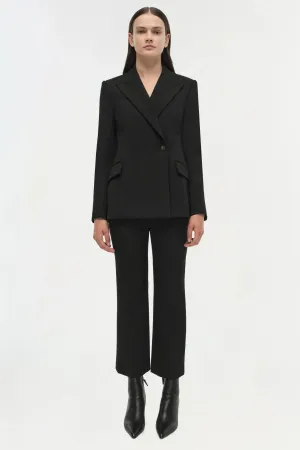 Simkhai Surabhi Hourglass Blazer - Black