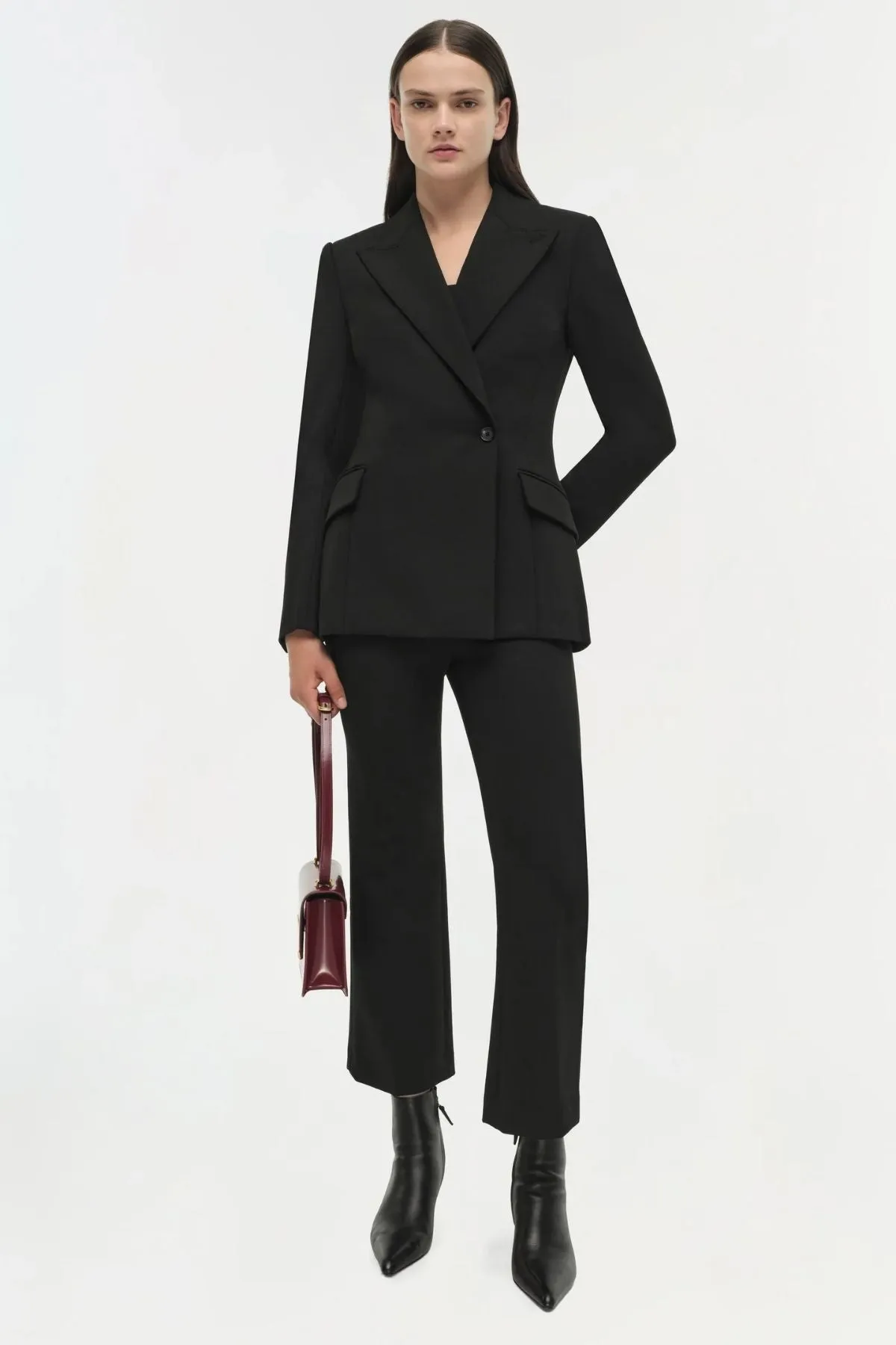 Simkhai Surabhi Hourglass Blazer - Black