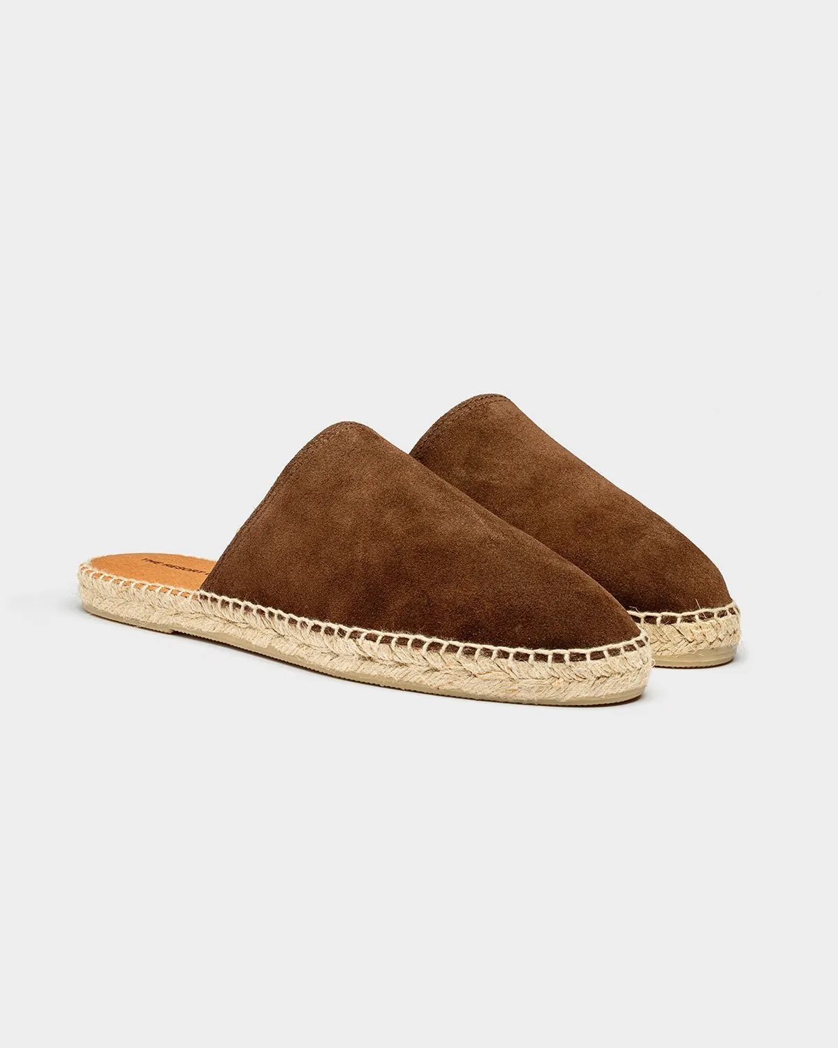 Slip-in Espadrilles Dark Brown Suede