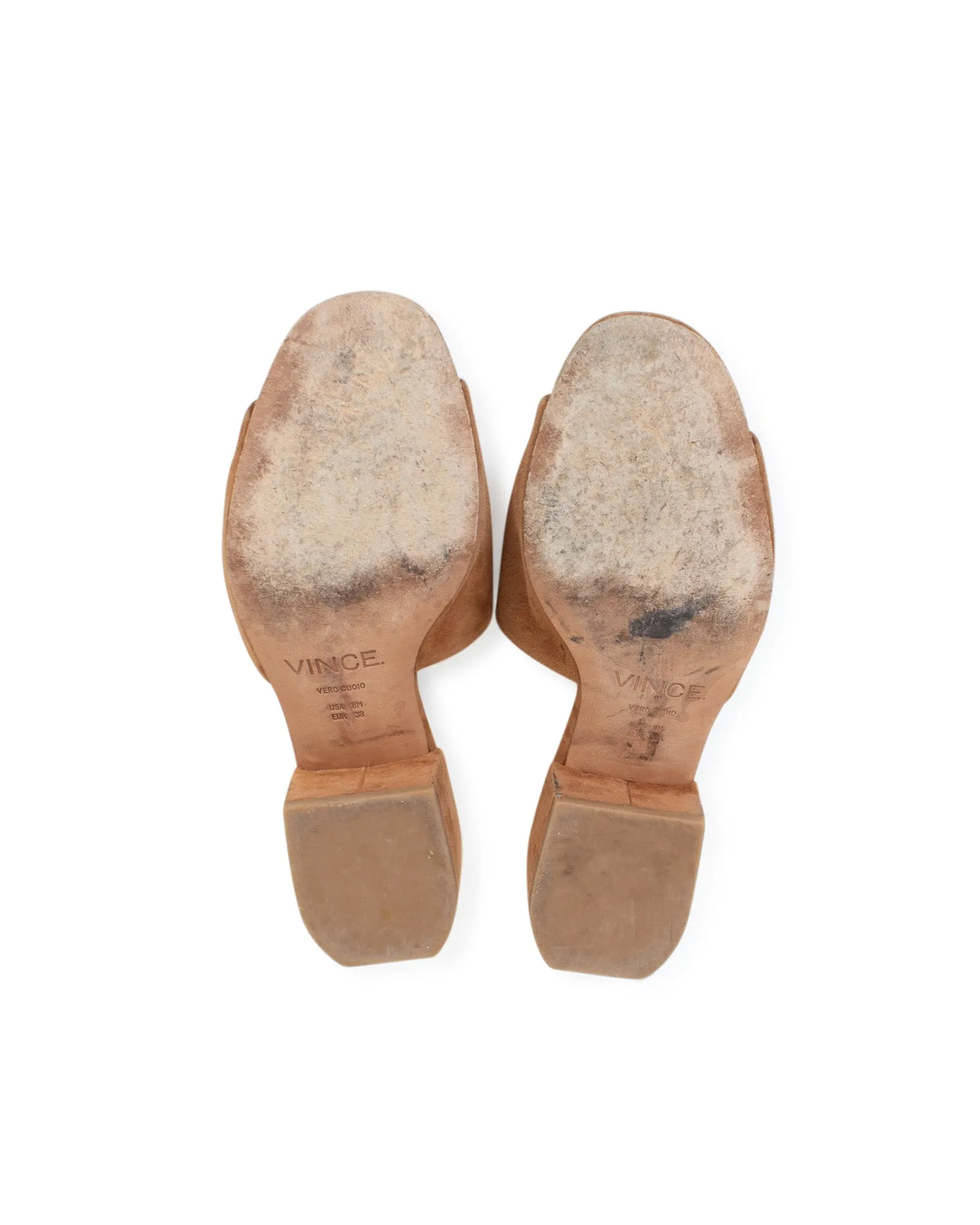 Suede Heeled Sandals