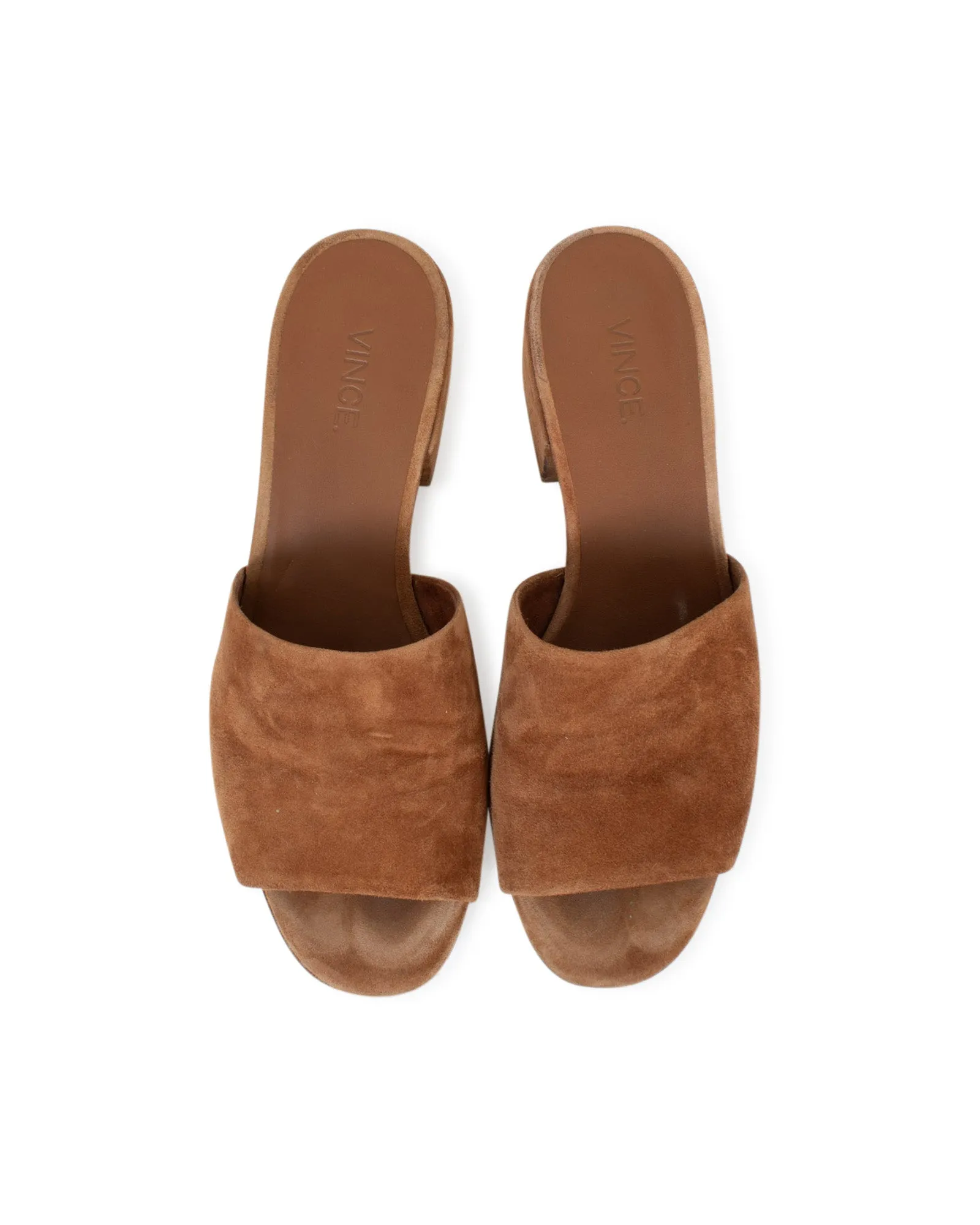 Suede Heeled Sandals