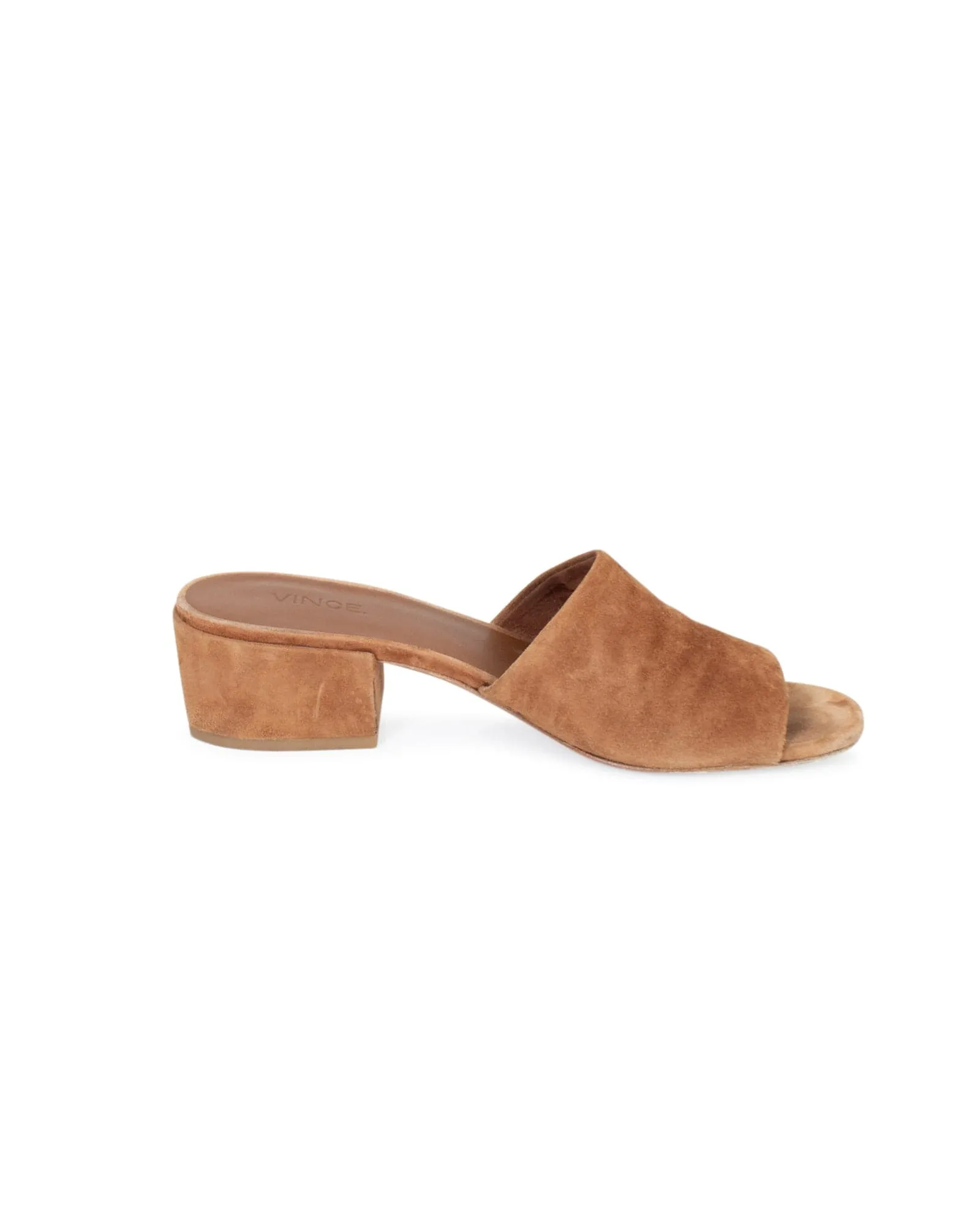 Suede Heeled Sandals