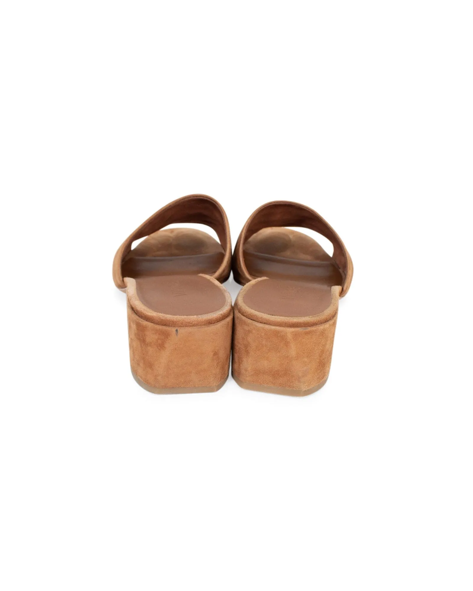 Suede Heeled Sandals