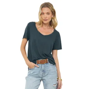 The Vintage Tee Pine Green