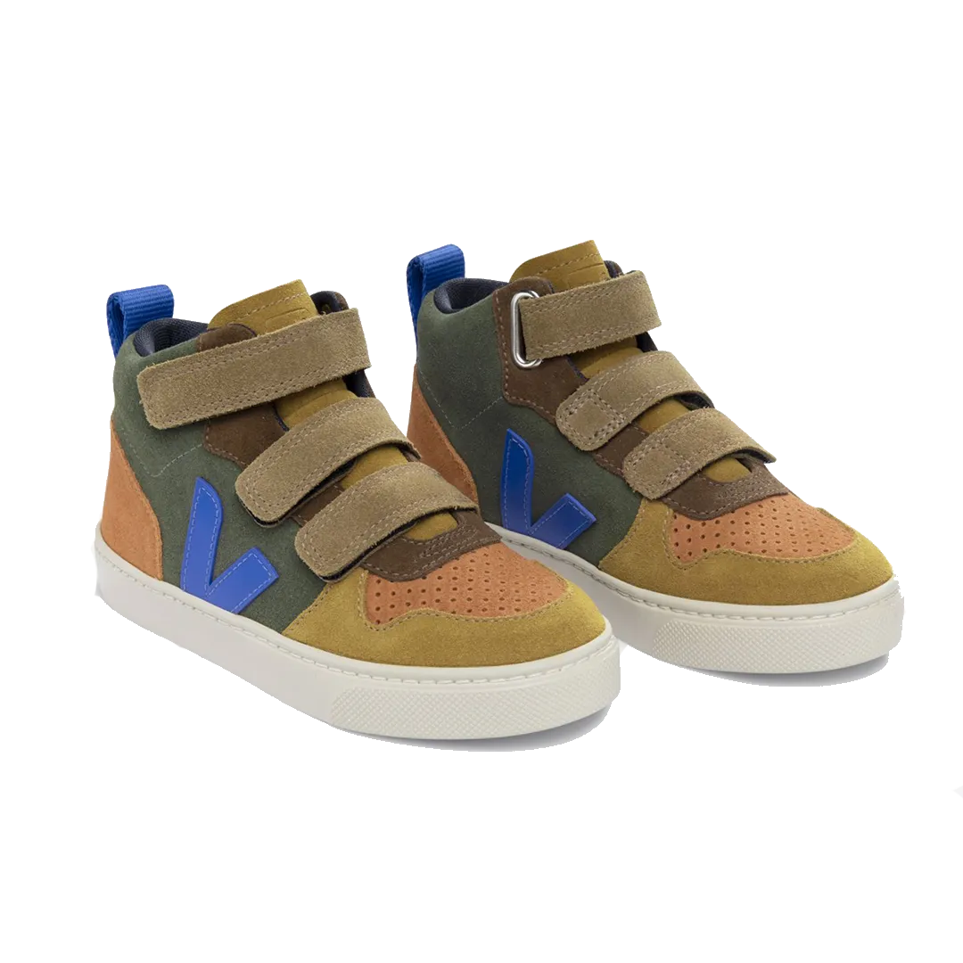 V-10 Mid Velcro Suede- Multico Mud Paros