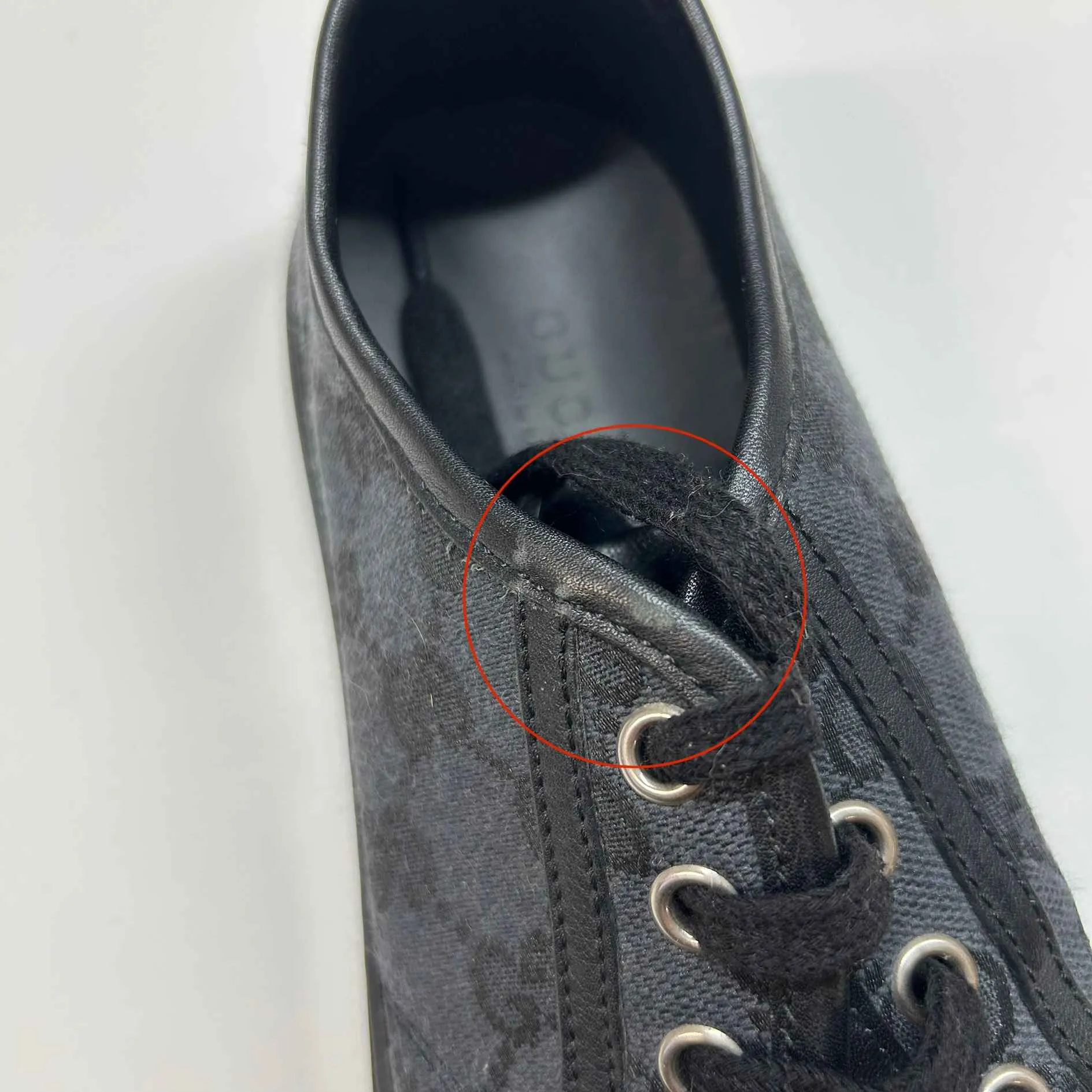Women's Gg Supreme Low Trainers Black Size EU 35 / UK 2