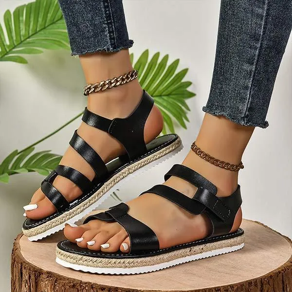Women's Simple Casual Flat Sandals 28741756C