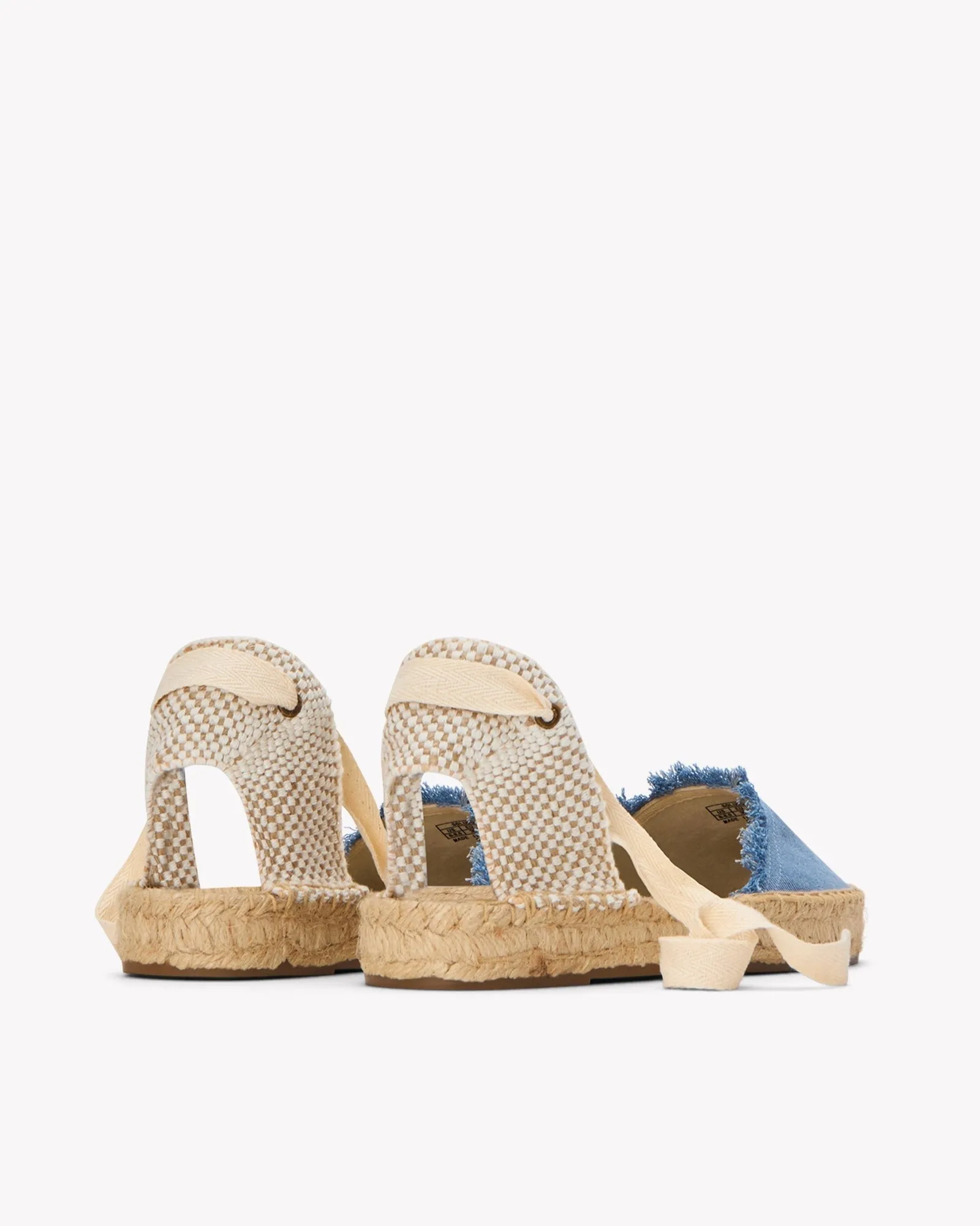 Womens_Espadrilles_The Lauren Lace Up_Denims_Light Wash