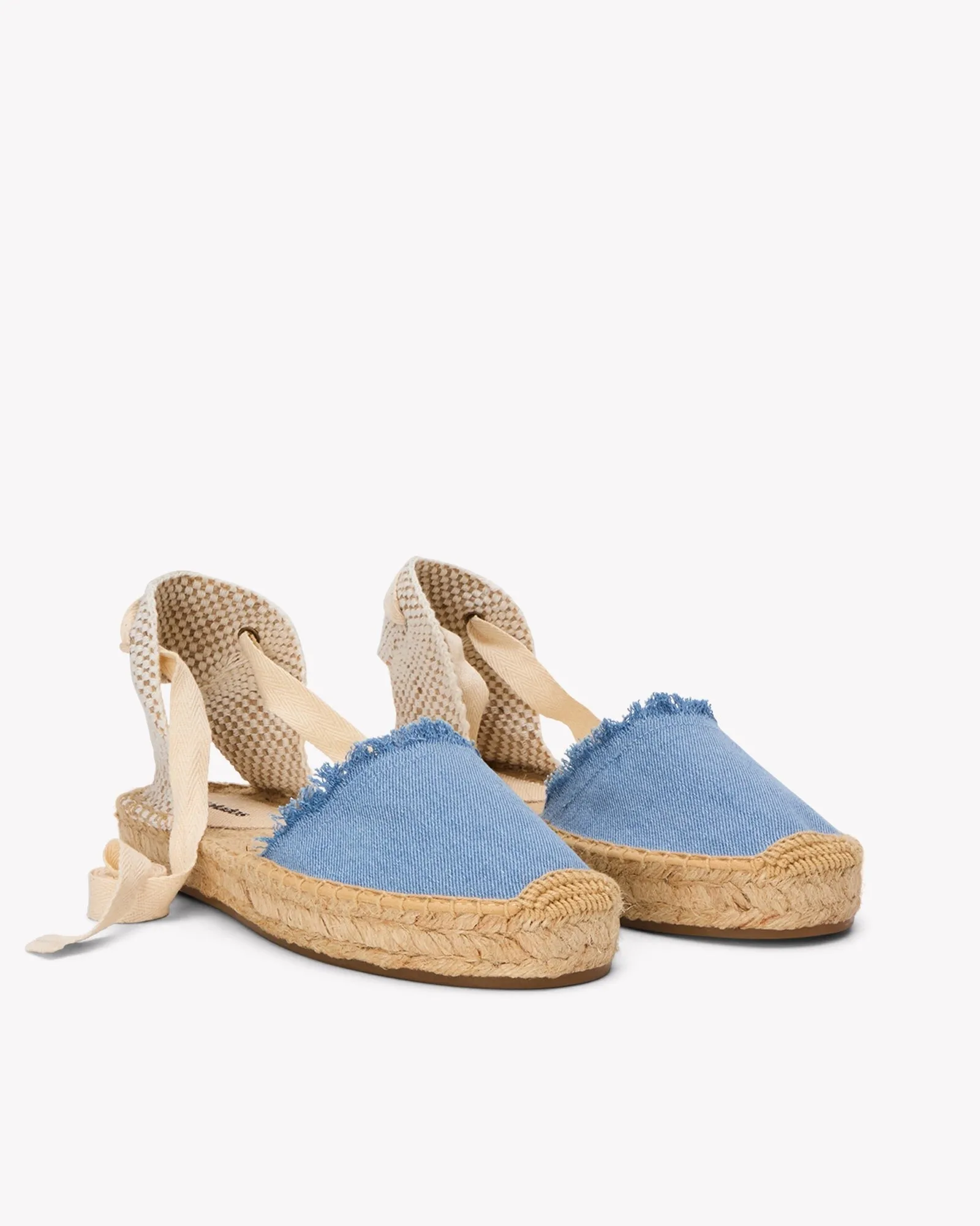 Womens_Espadrilles_The Lauren Lace Up_Denims_Light Wash