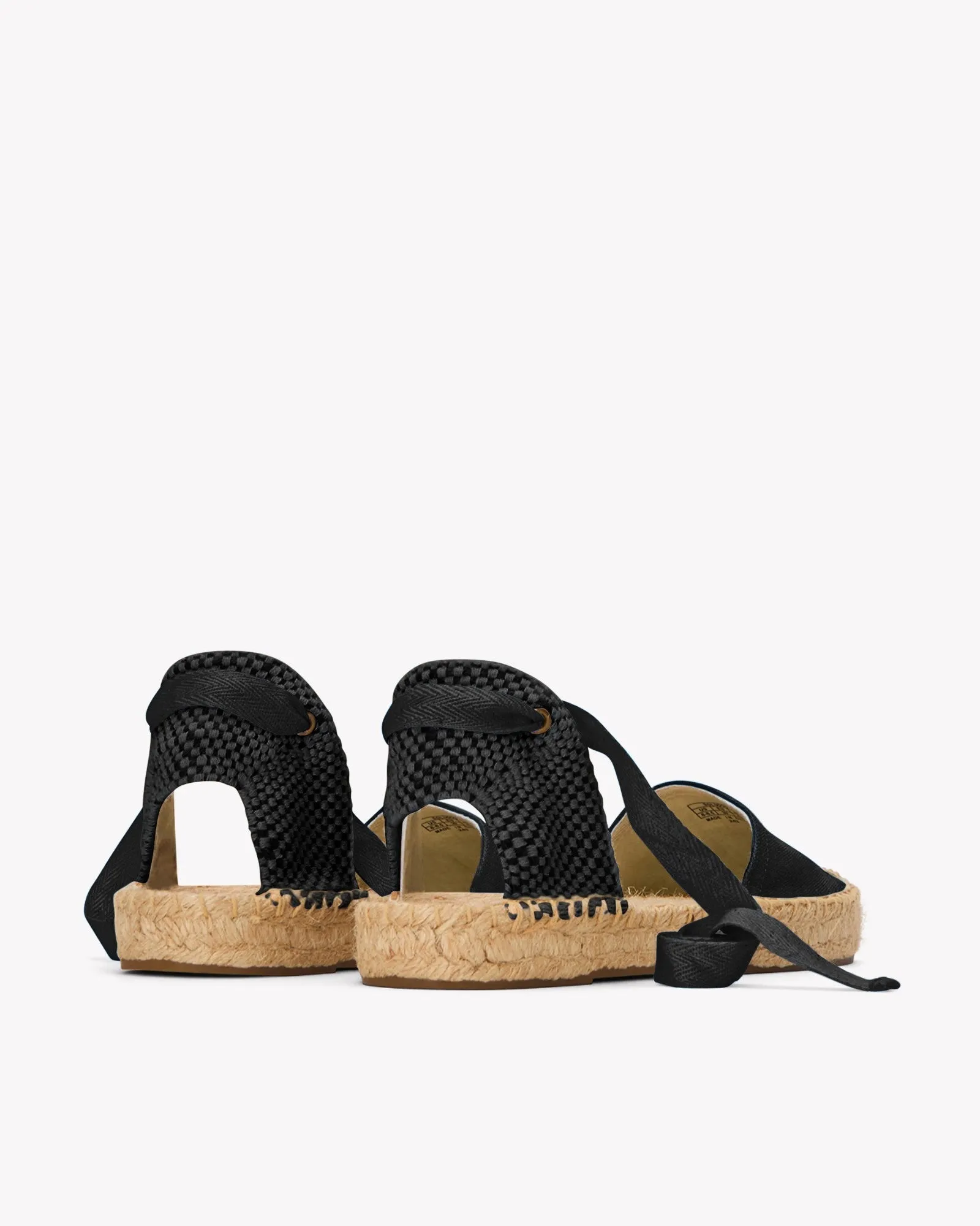Womens_Espadrilles_The Lauren Lace Up_Linen Colors_Noche Black