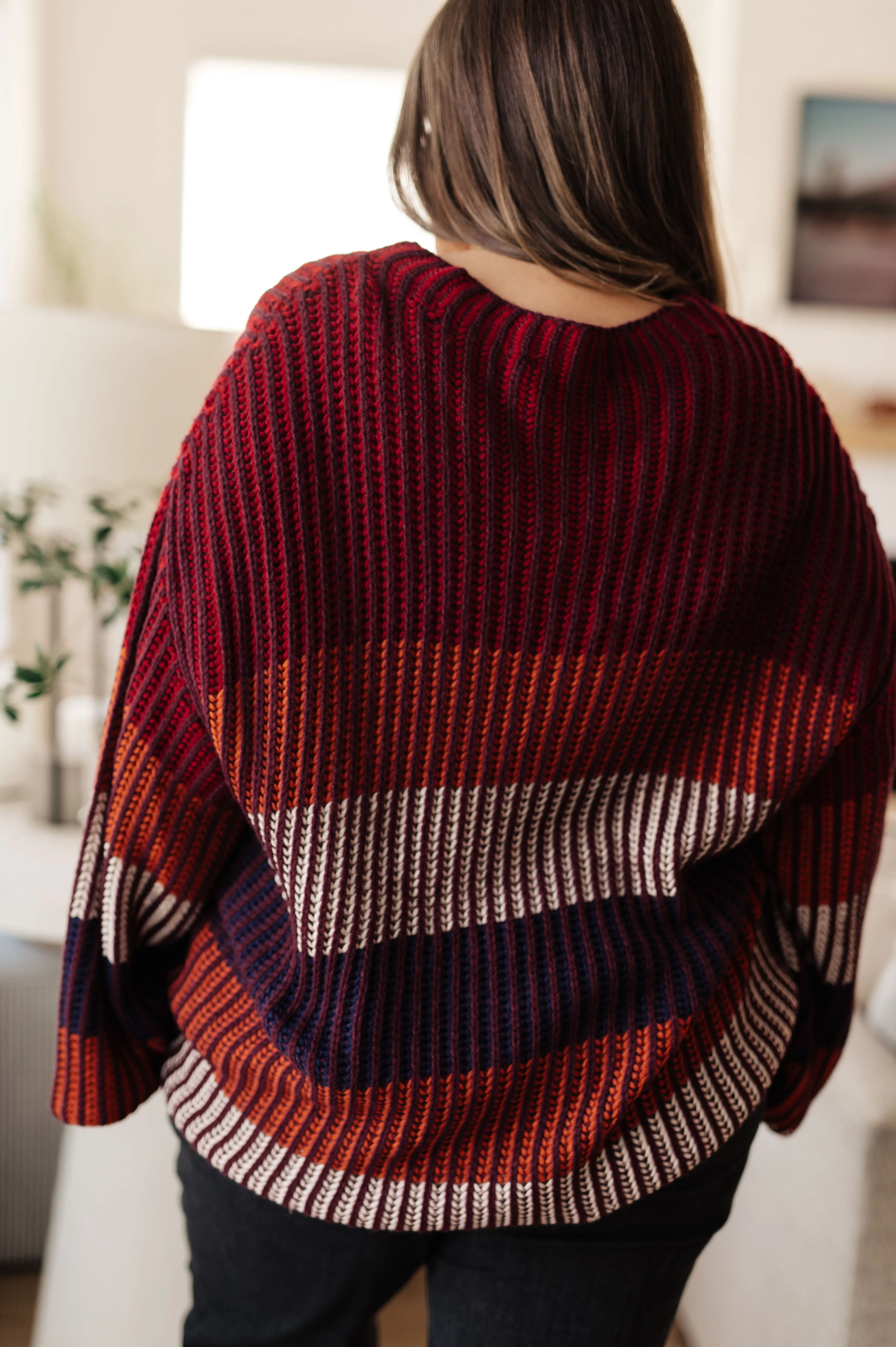 World of Wonder Striped Sweater (Reg & Curvy )